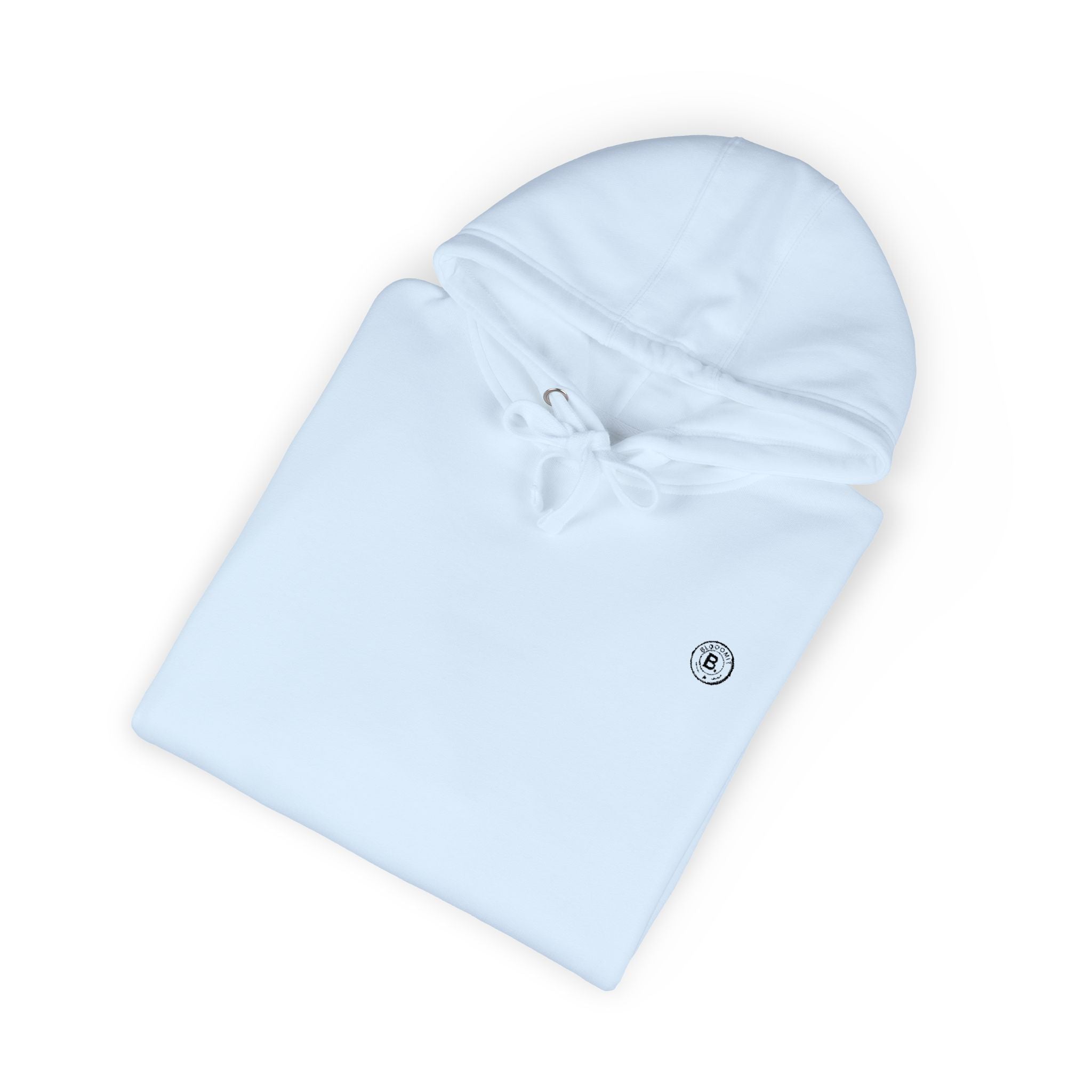 Minimalist Emblem Fleece Hoodie