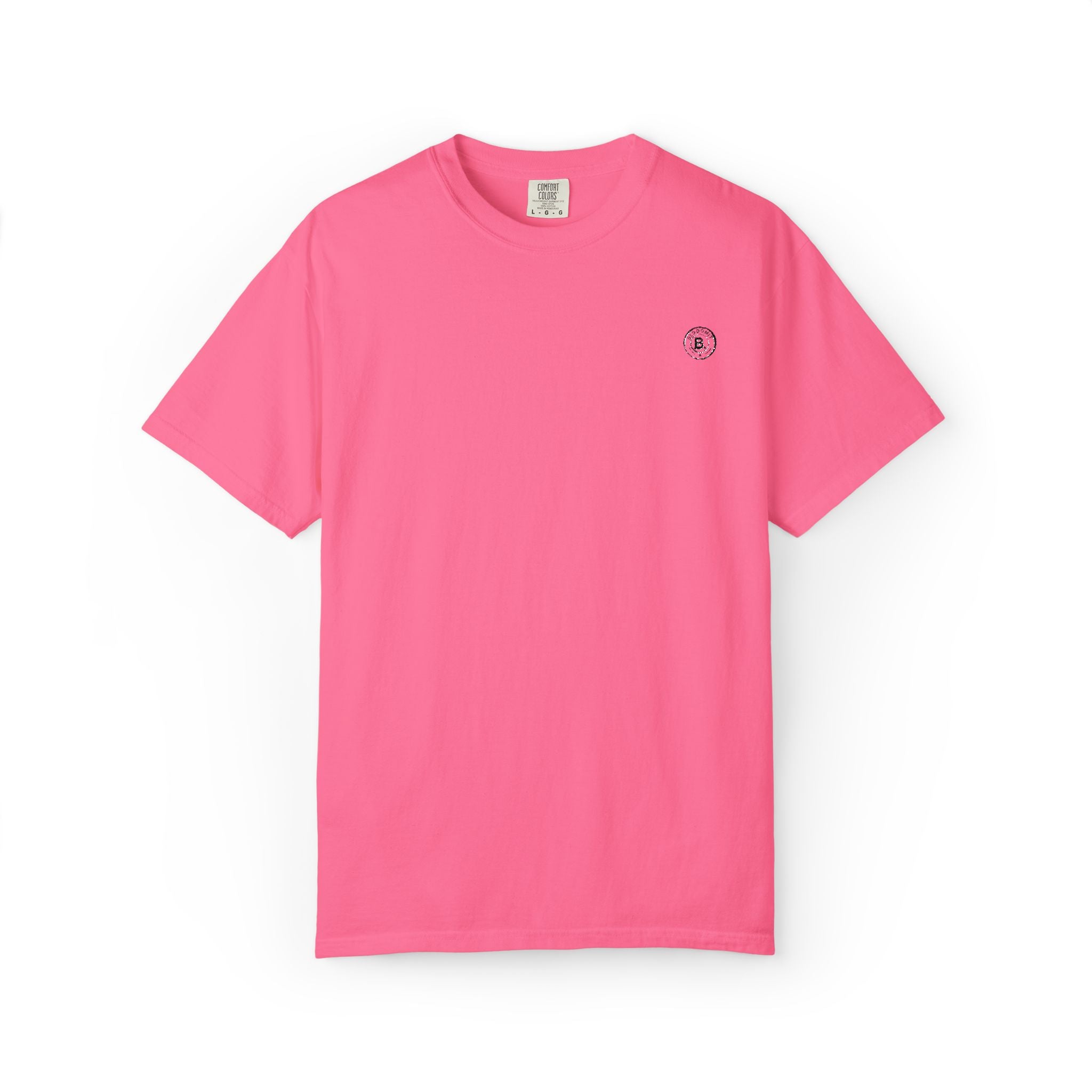 Garment-Dyed Minimalist T‑Shirt