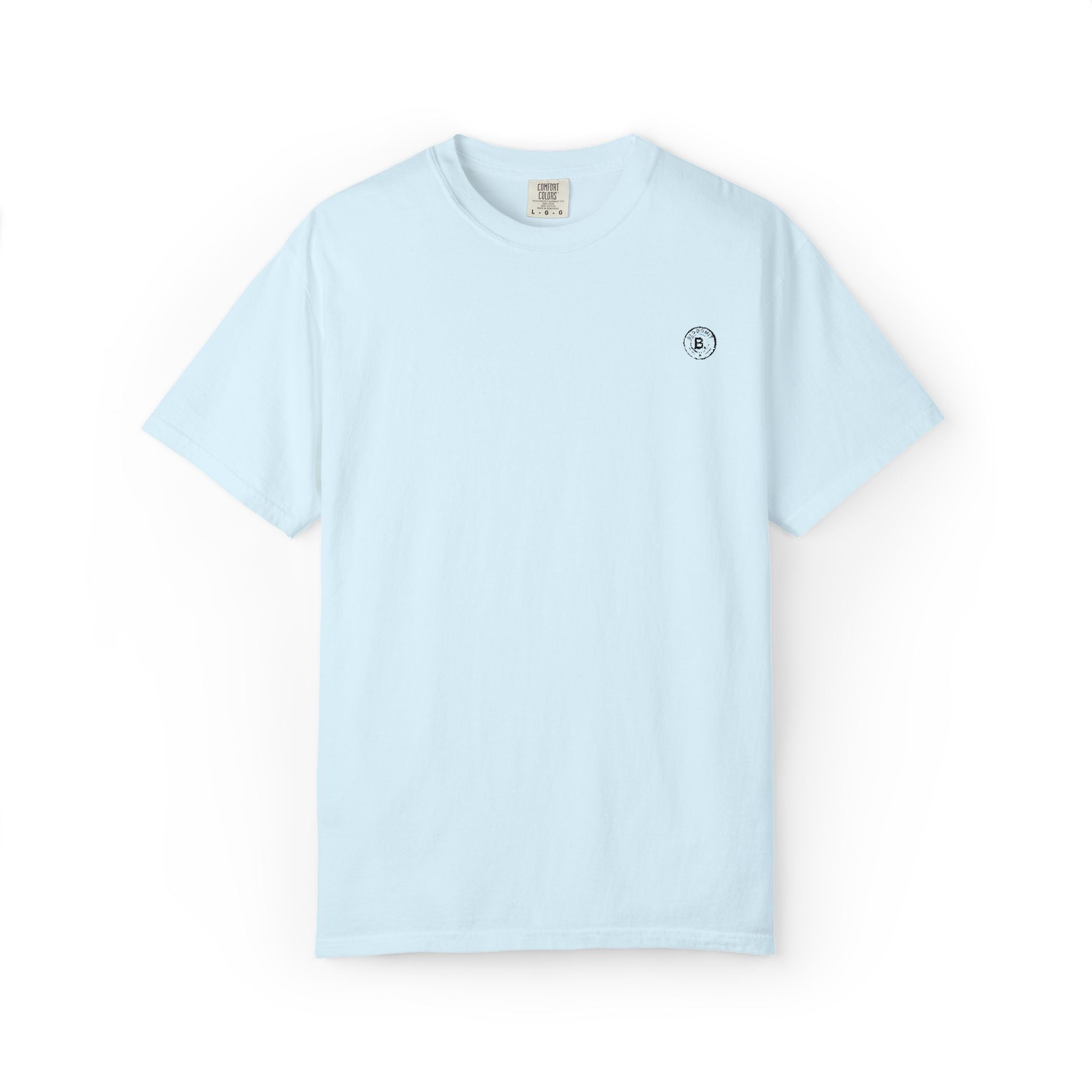 Garment-Dyed Minimalist T‑Shirt