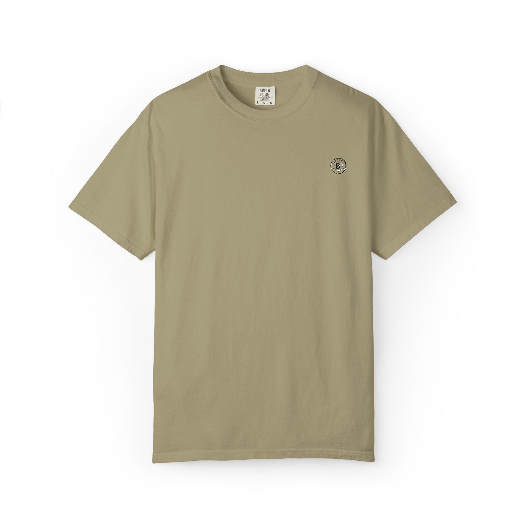 Garment-Dyed Minimalist T‑Shirt