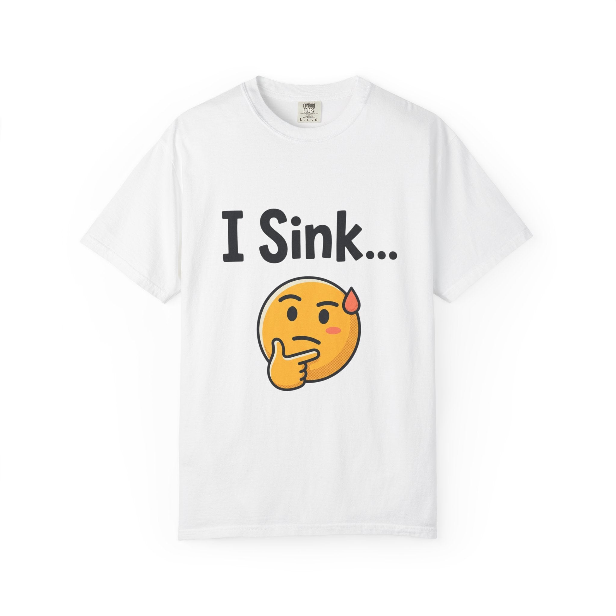 Novelty I Sink Emoji Tee