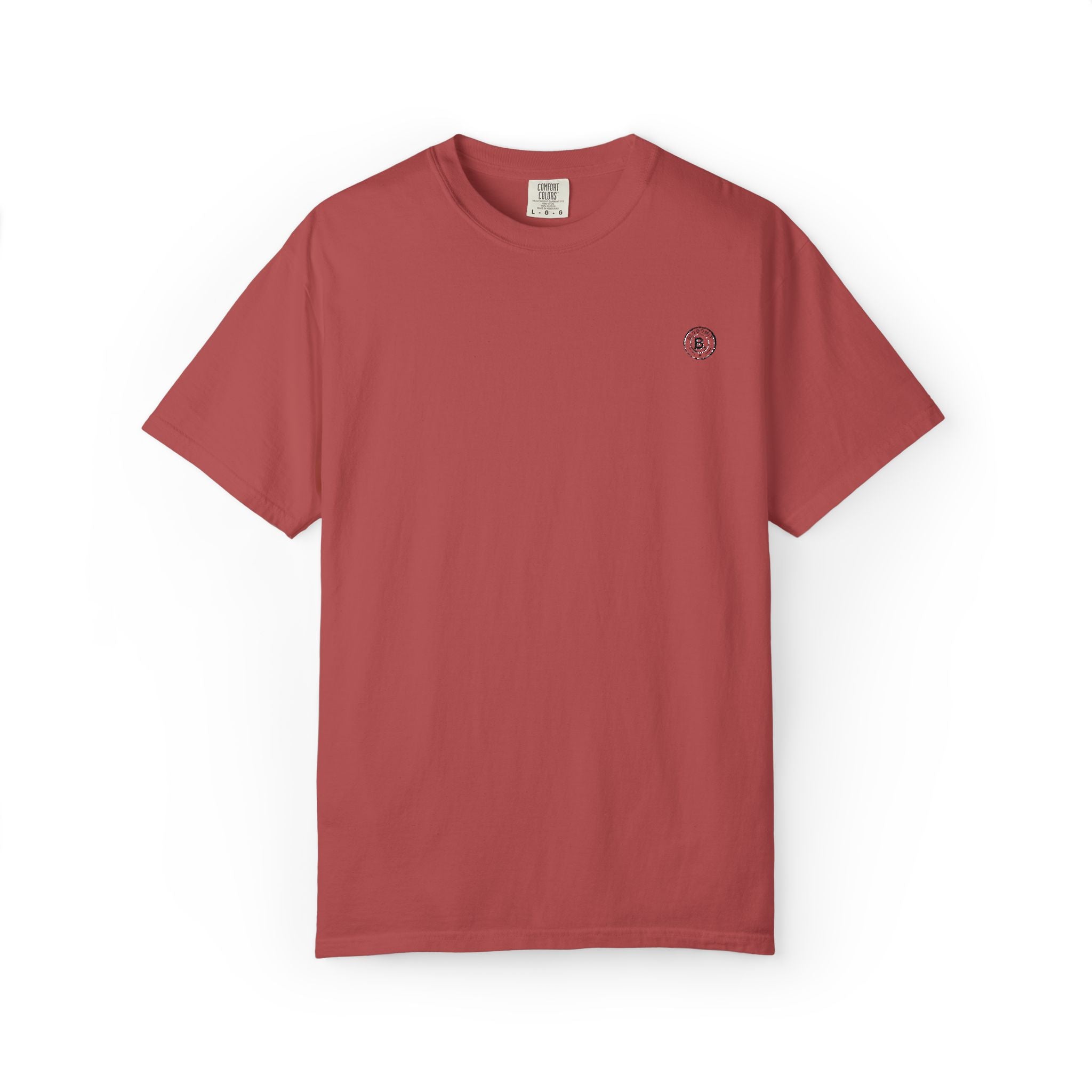 Garment-Dyed Minimalist T‑Shirt