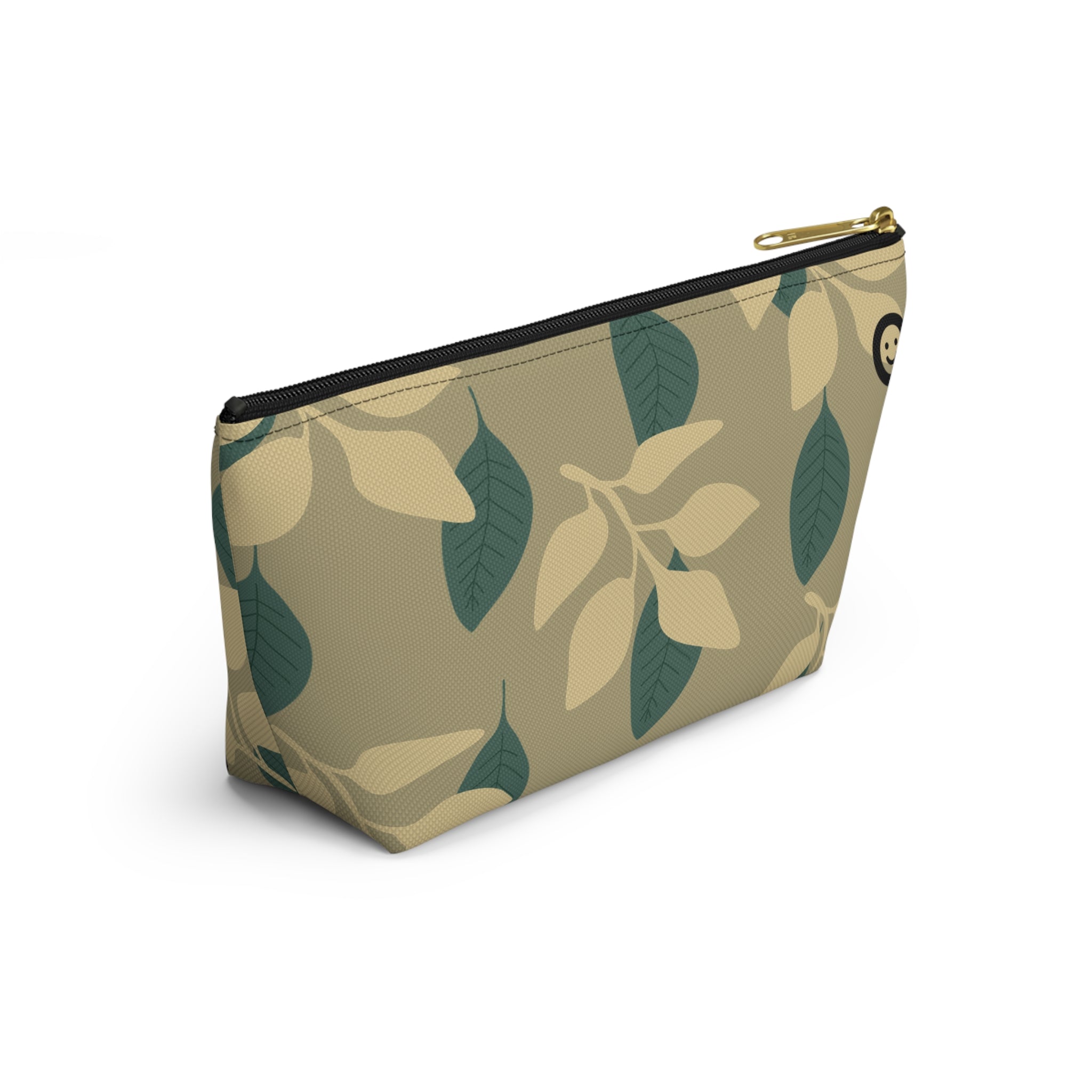 Botanical Cosmetic Accessory Pouch Bag