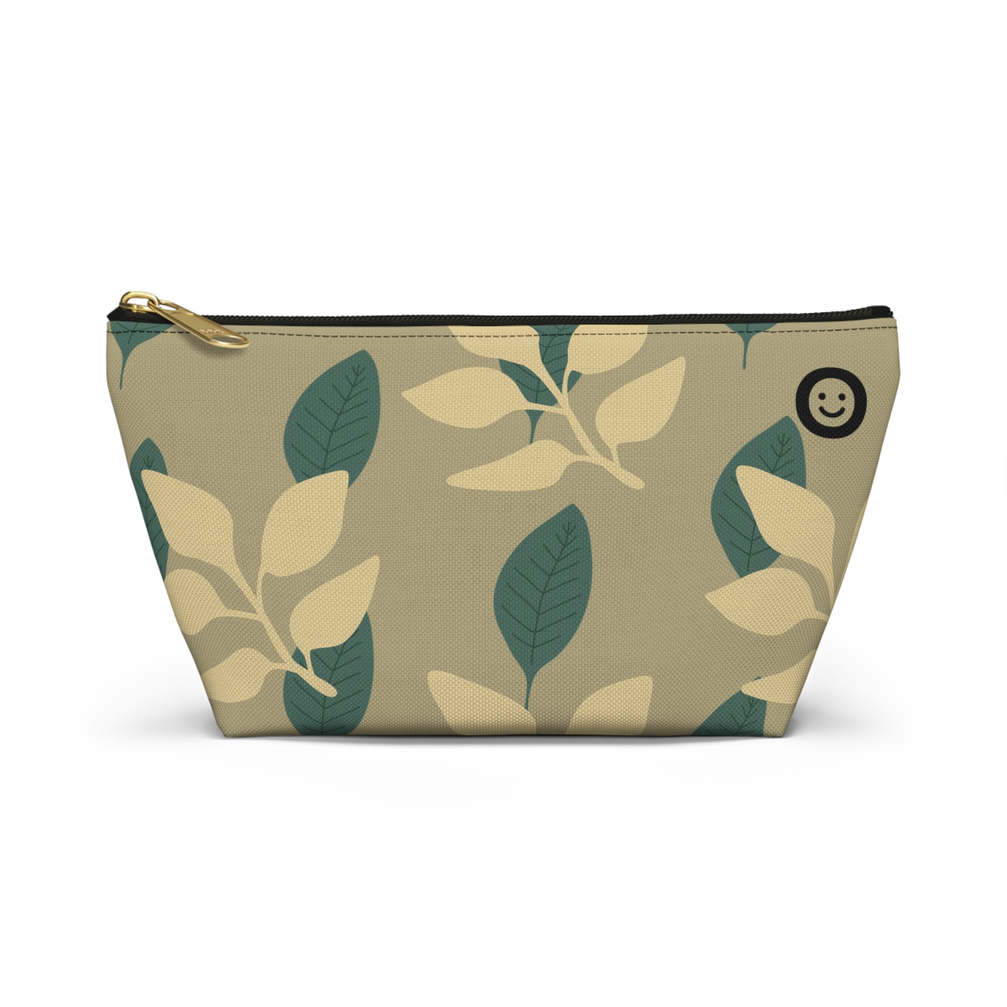 Botanical Cosmetic Accessory Pouch Bag