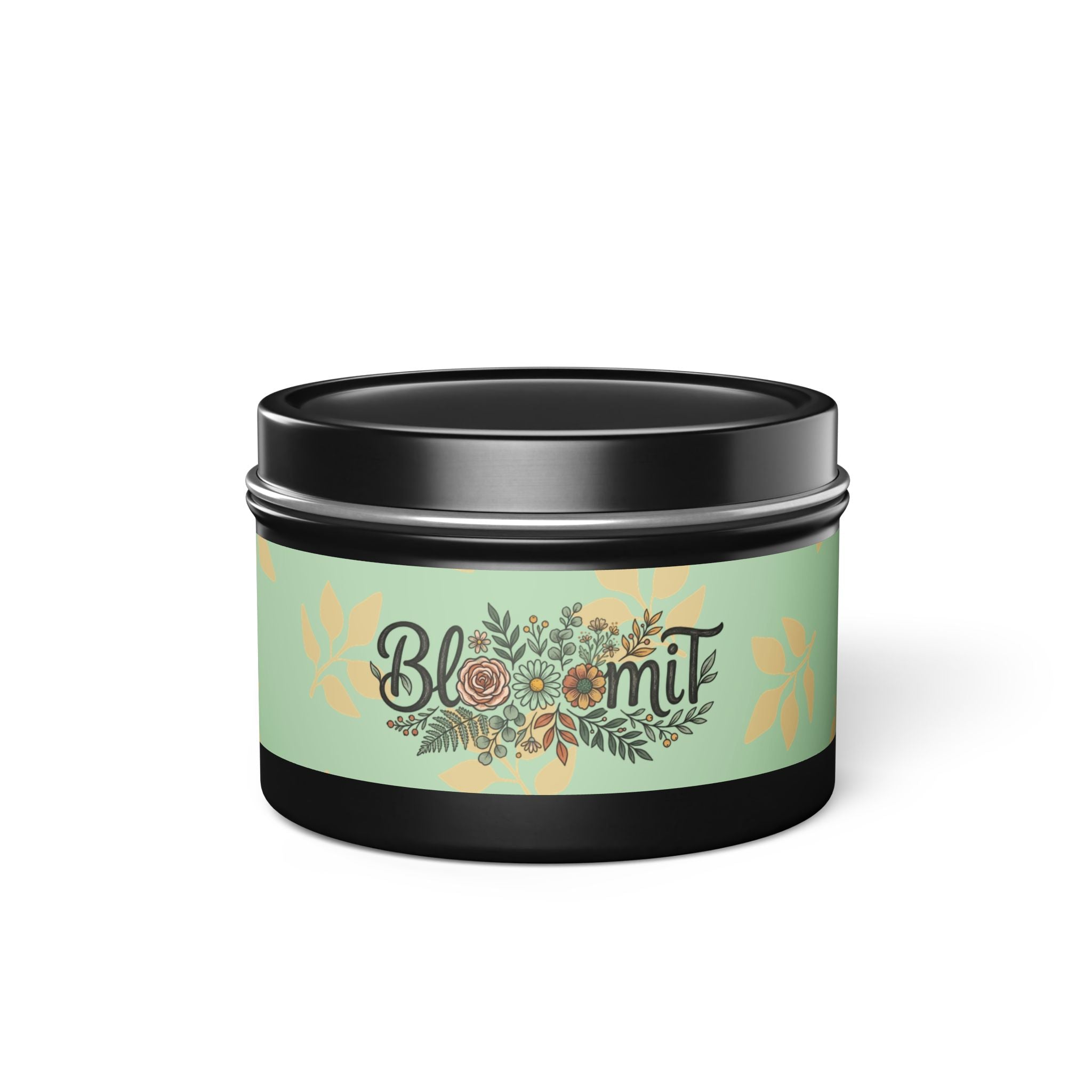 Blooomit Floral Tin Candle