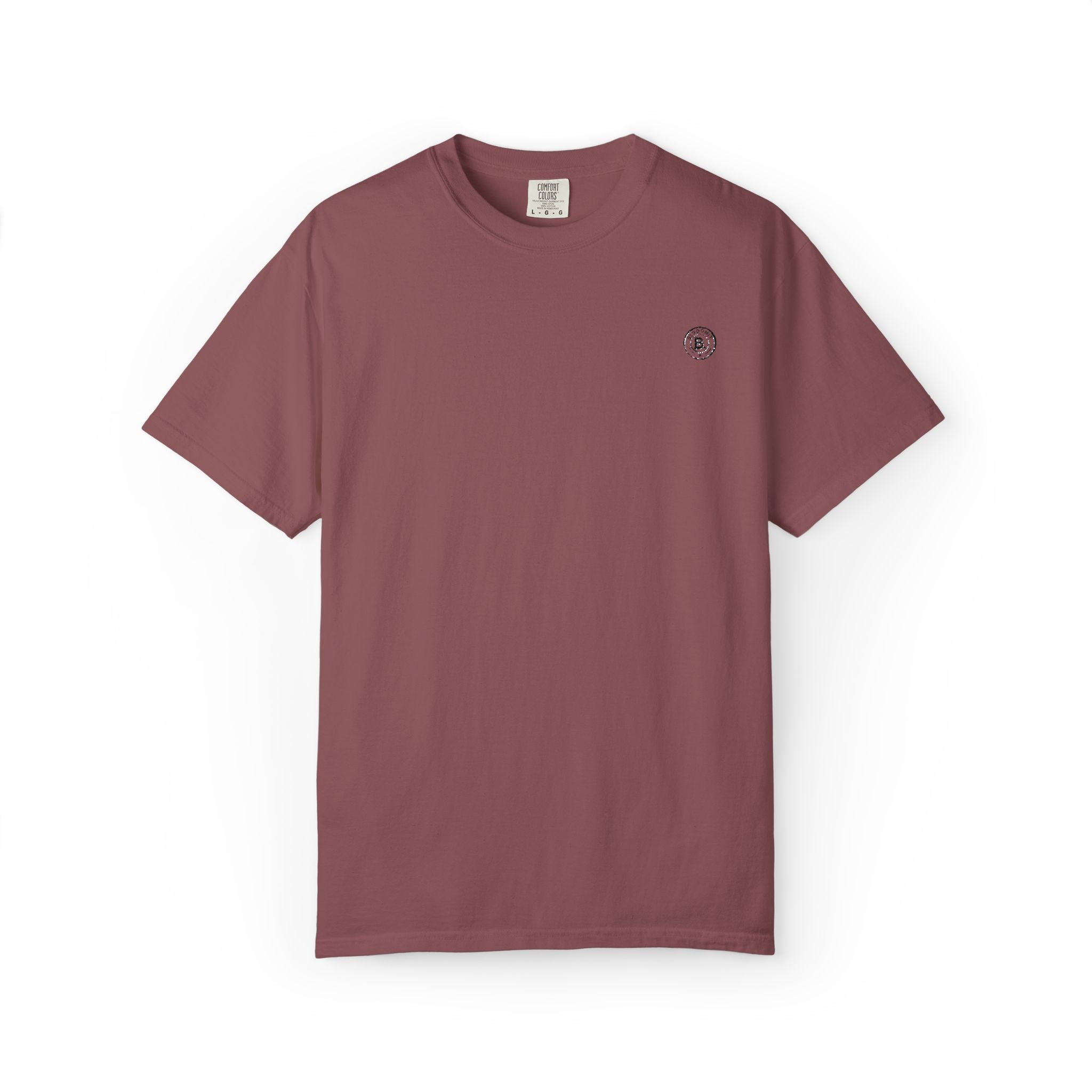 Garment-Dyed Minimalist T‑Shirt
