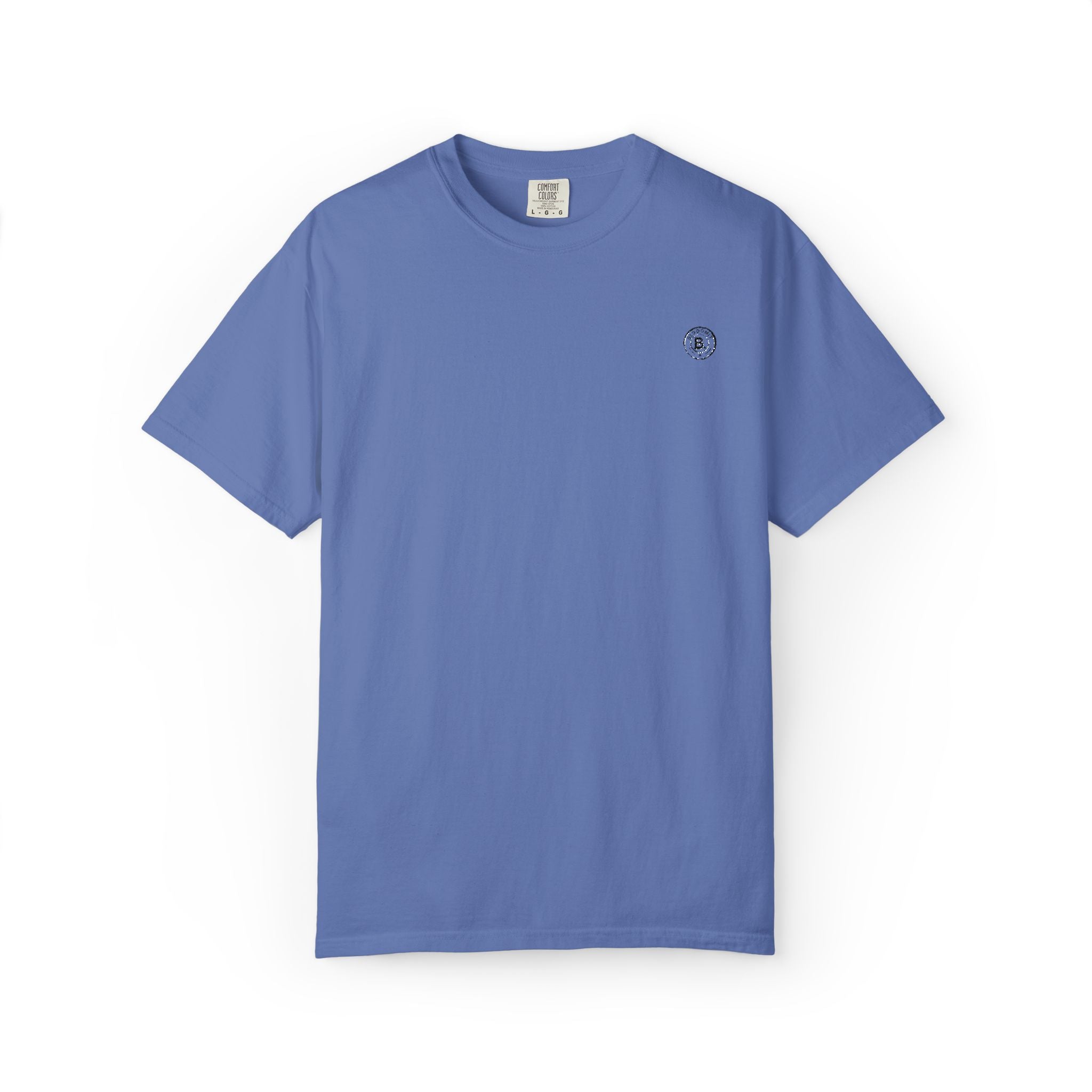 Garment-Dyed Minimalist T‑Shirt