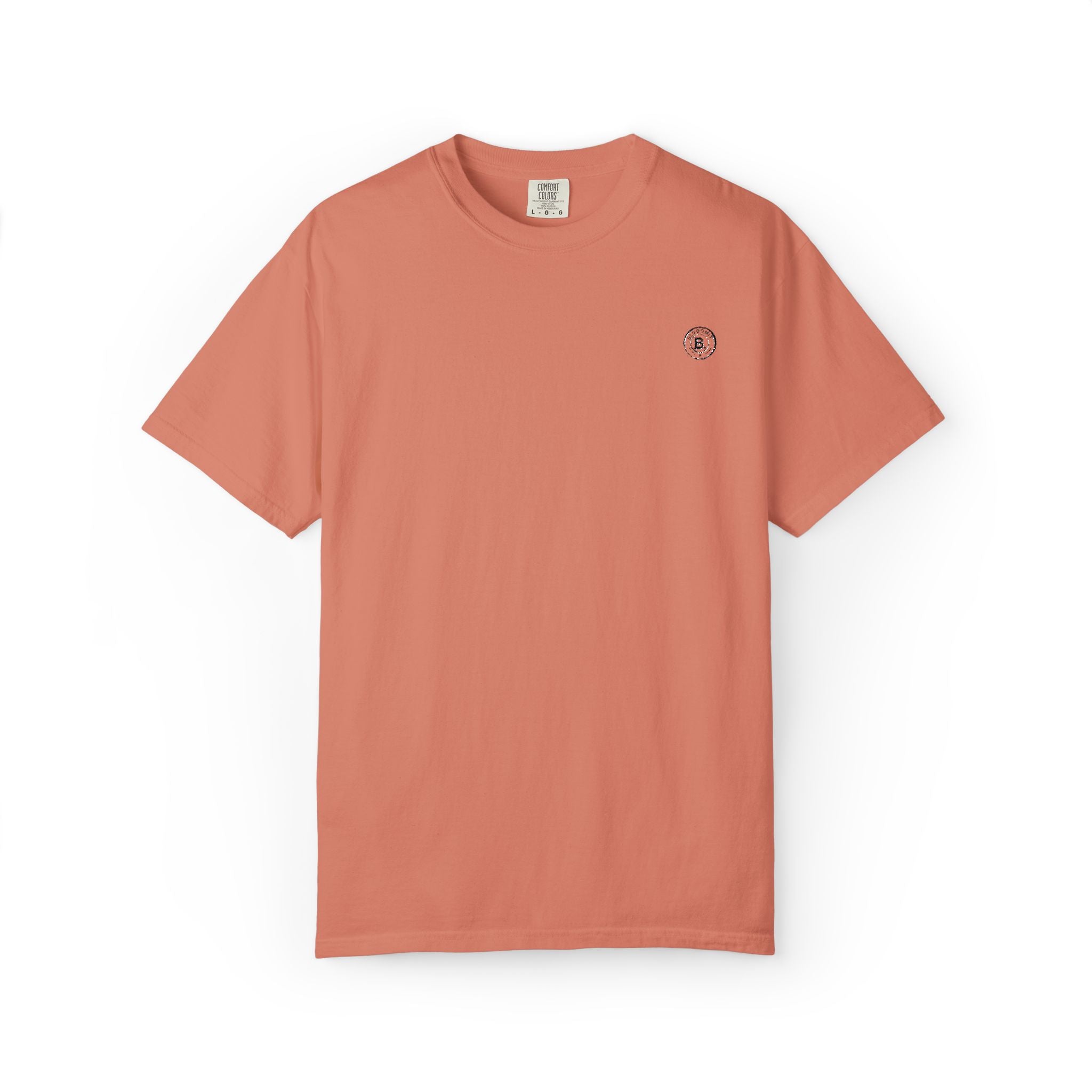 Garment-Dyed Minimalist T‑Shirt