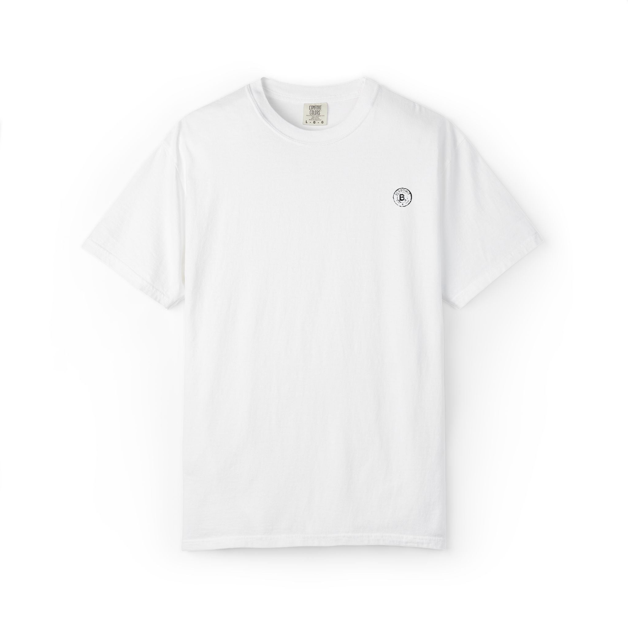 Garment-Dyed Minimalist T‑Shirt