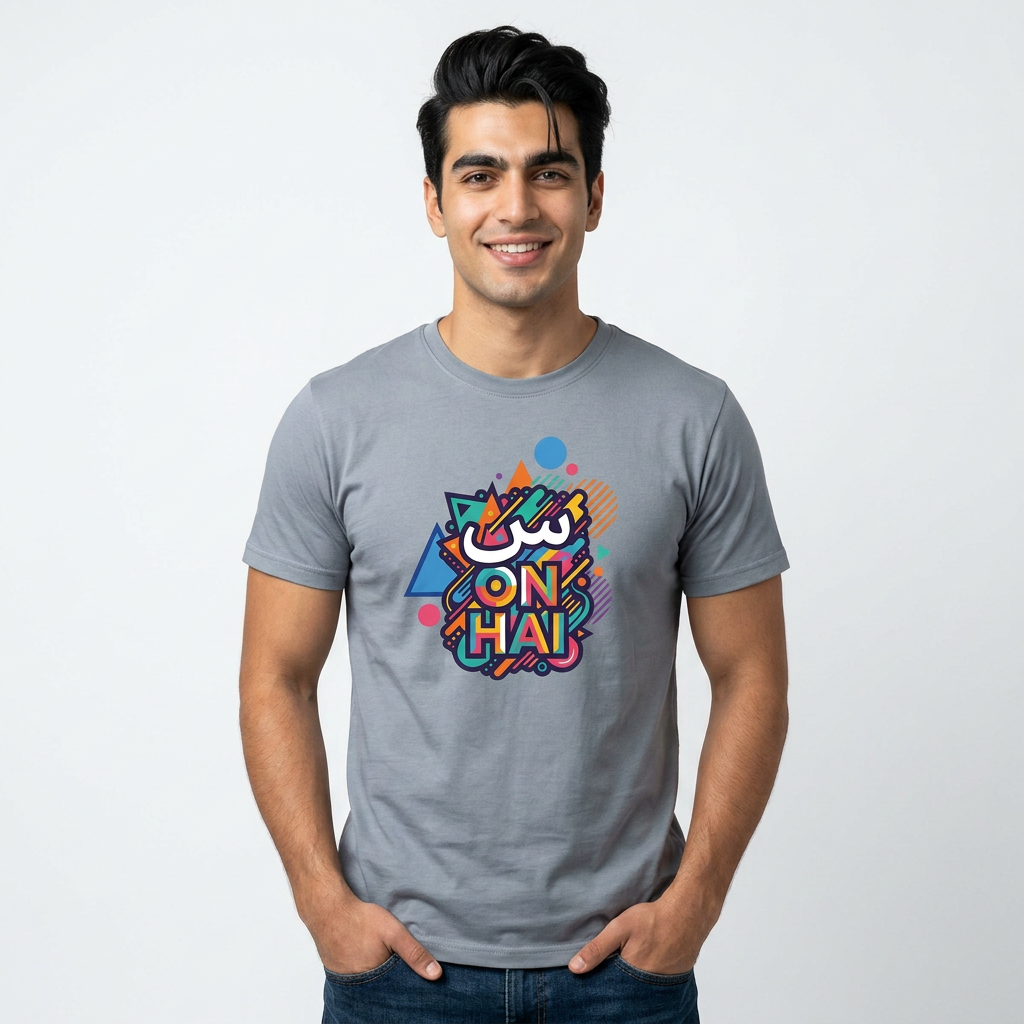 Novelty Scene On Hai Soft Cotton Tee