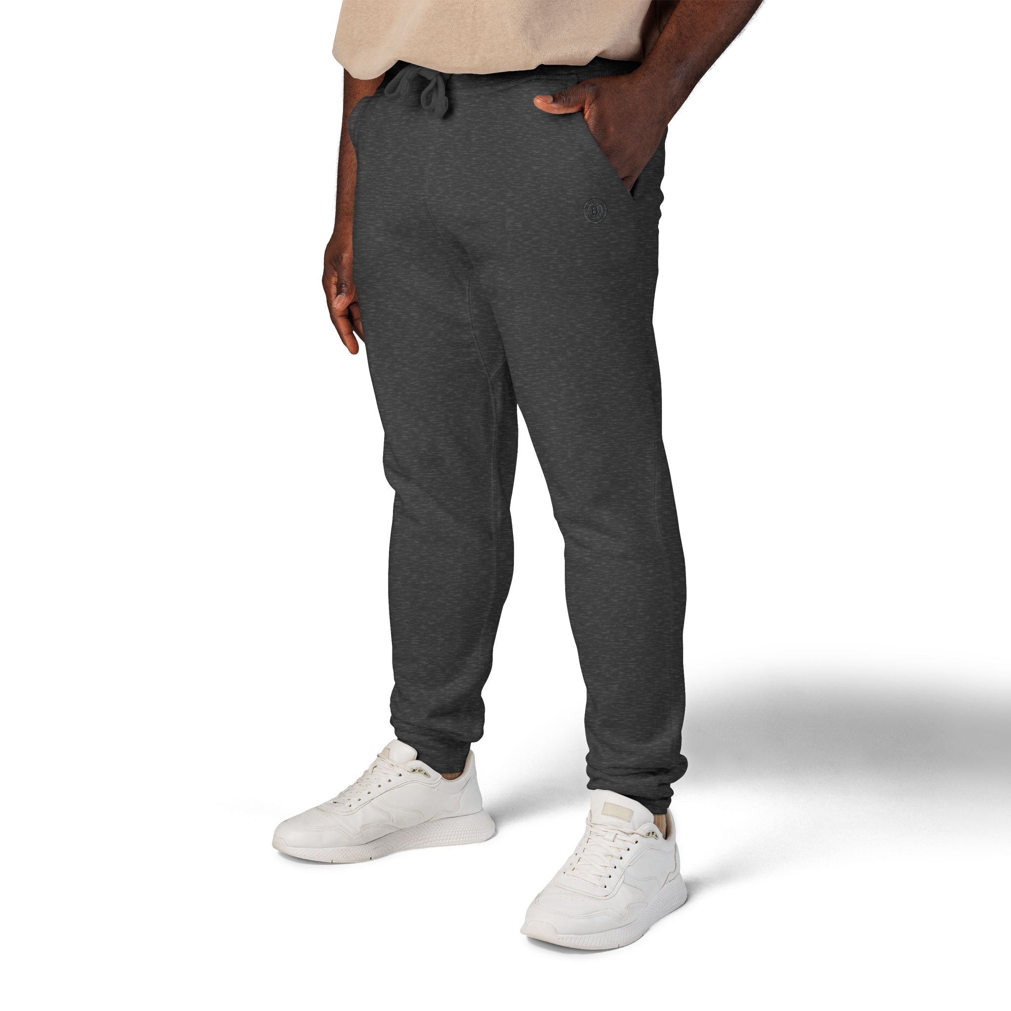 Minimalist Emblem Fleece Sweatpants