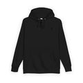 Minimalist Emblem Fleece Hoodie
