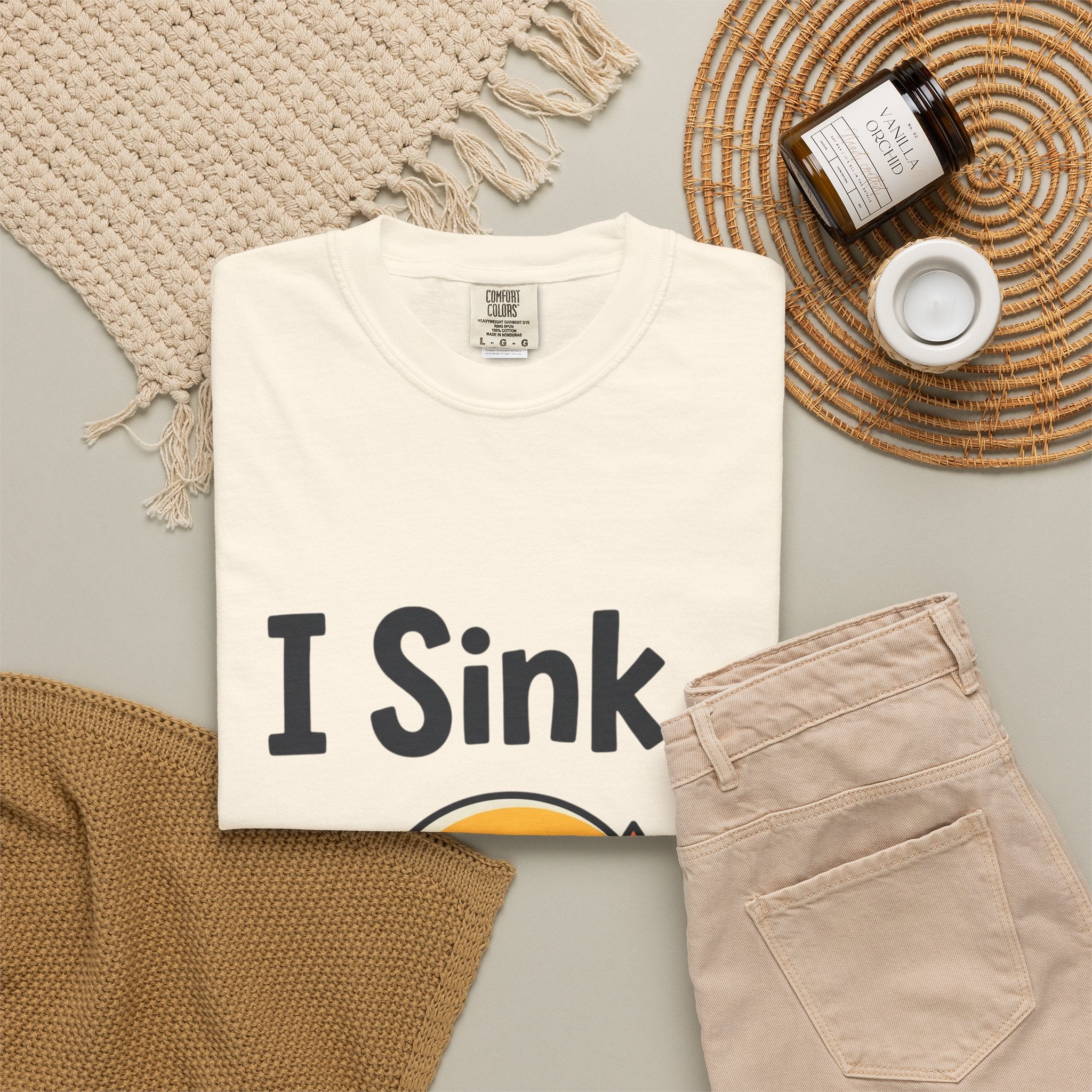 Novelty I Sink Emoji Tee