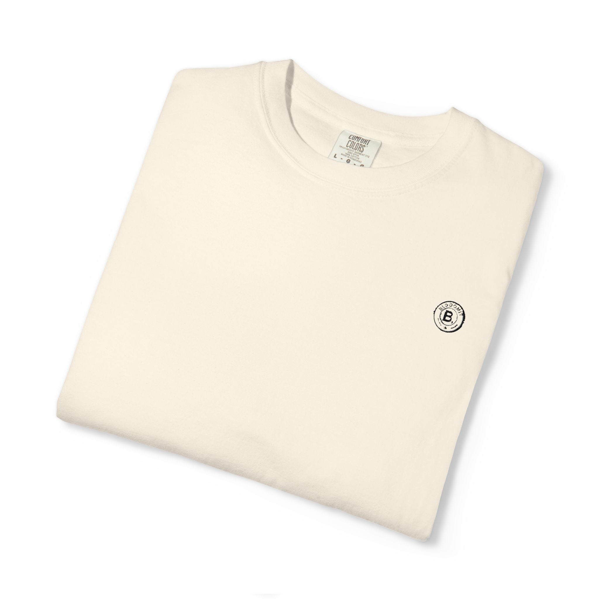 Garment-Dyed Minimalist T‑Shirt