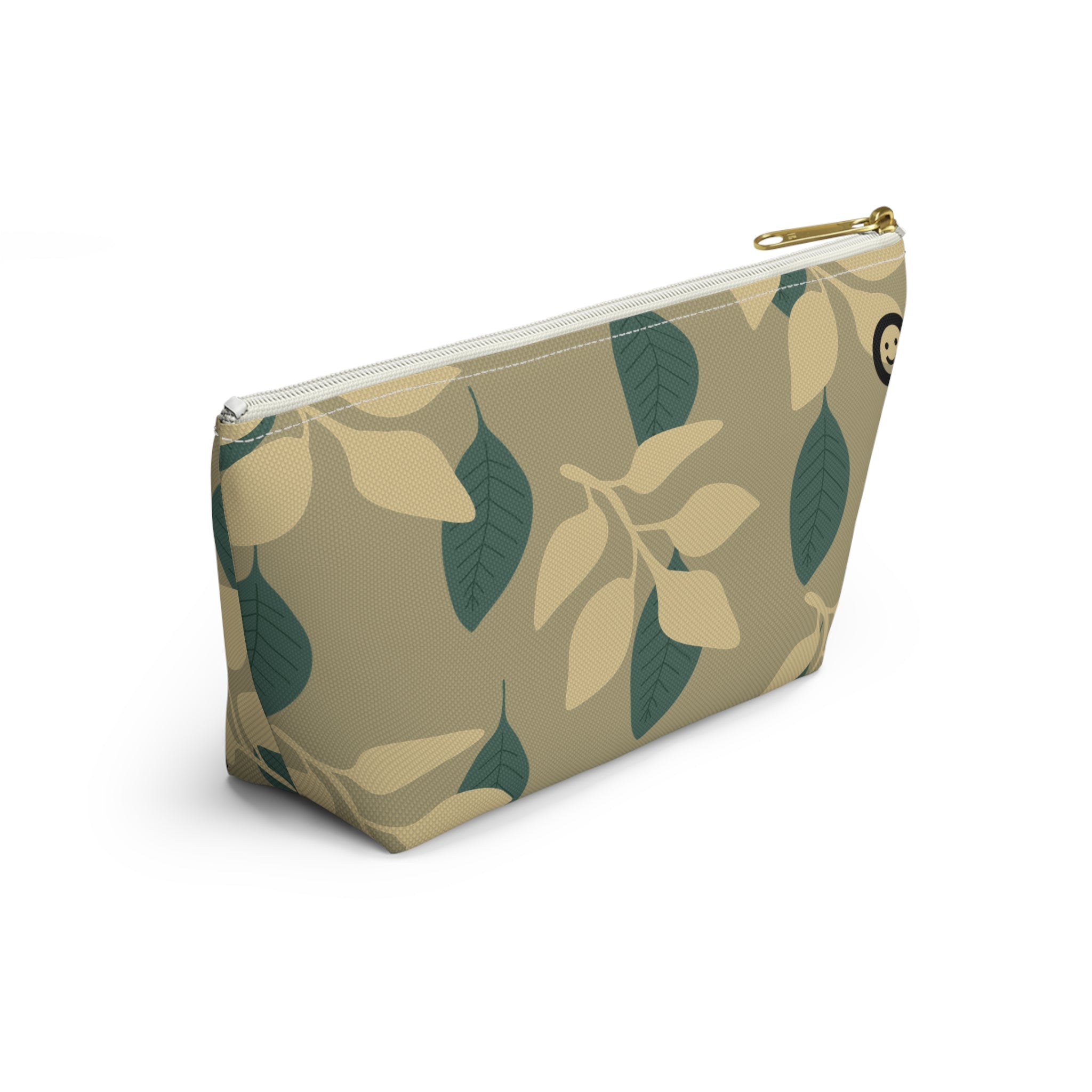 Botanical Cosmetic Accessory Pouch Bag