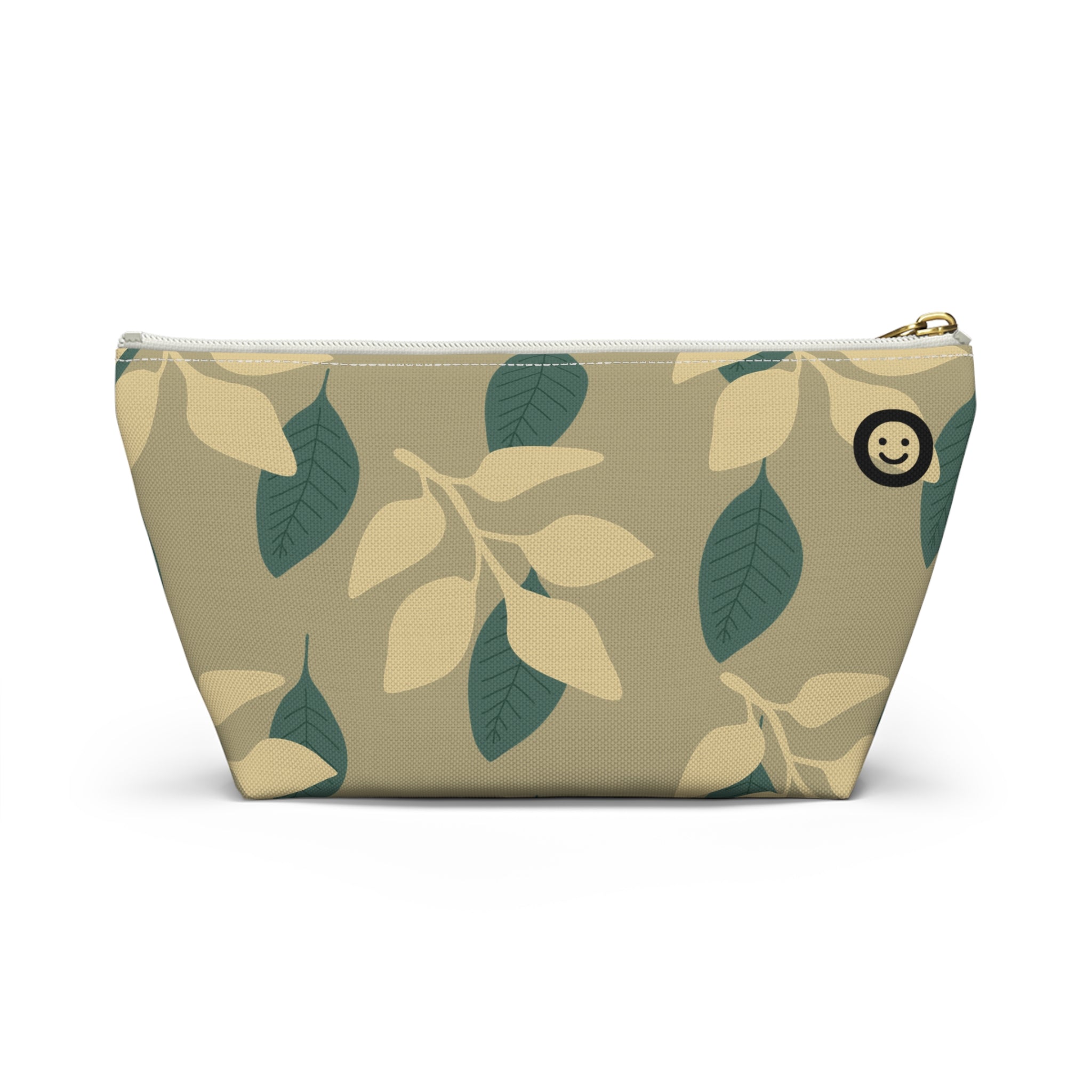 Botanical Cosmetic Accessory Pouch Bag