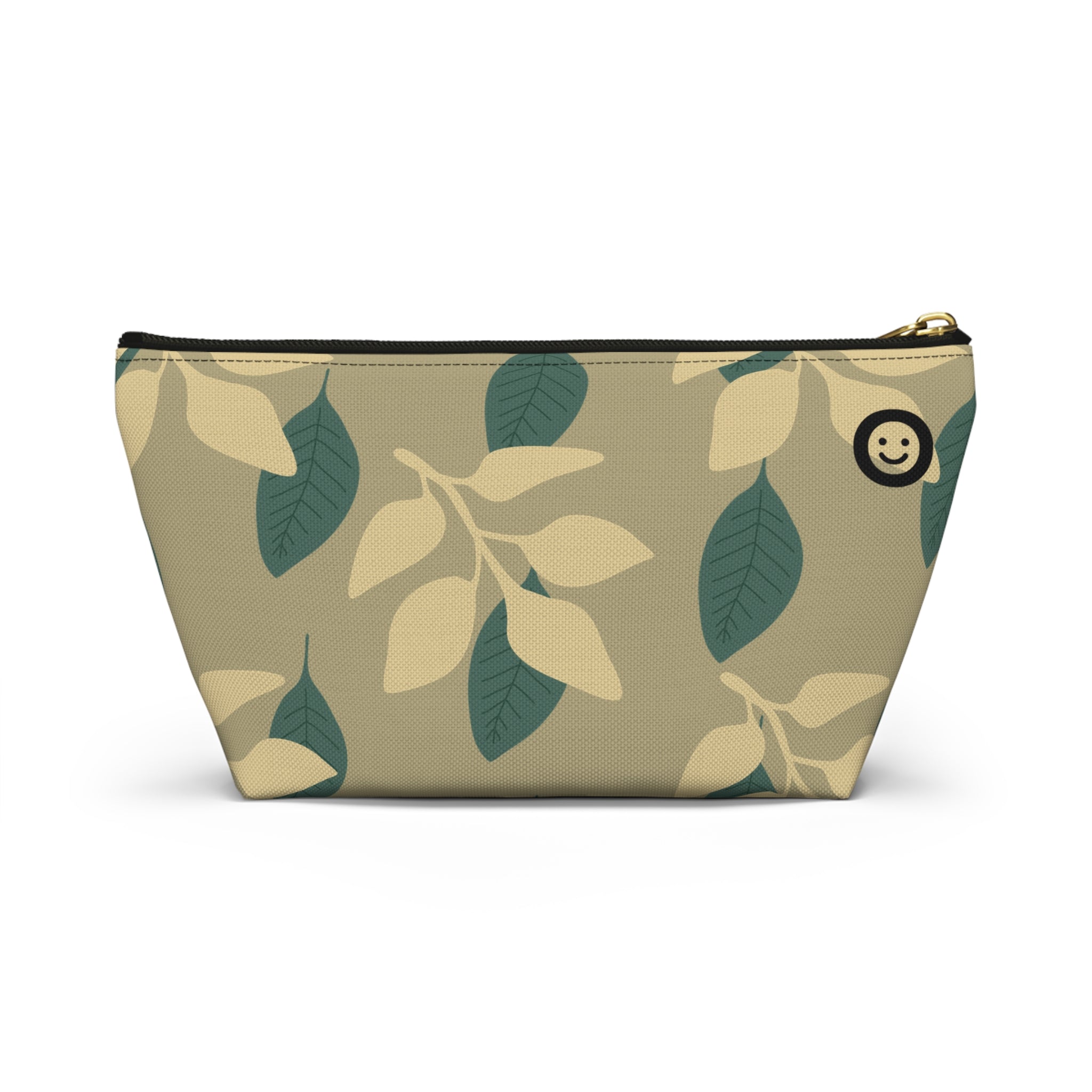 Botanical Cosmetic Accessory Pouch Bag