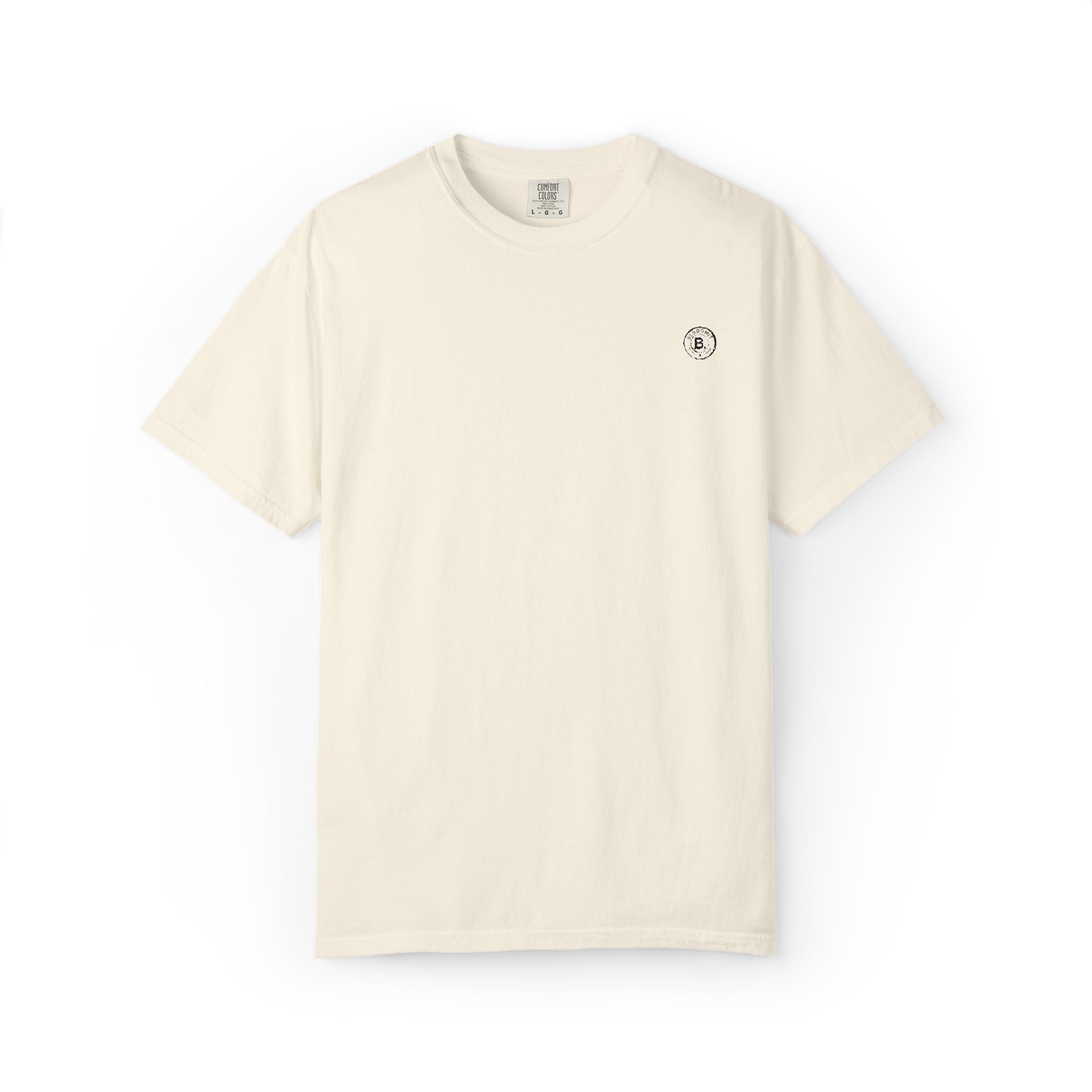 Garment-Dyed Minimalist T‑Shirt