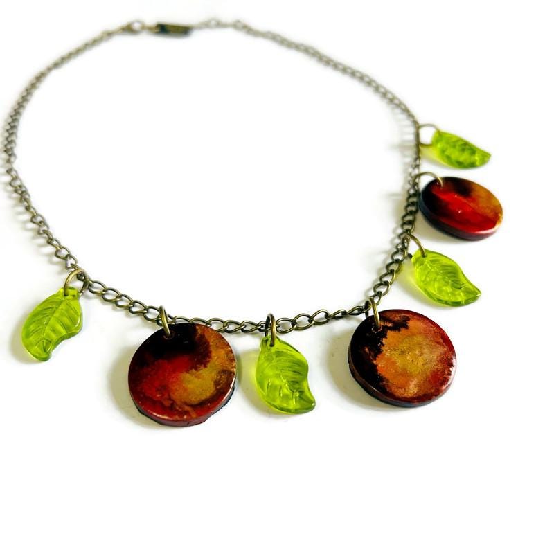 Autumn Leaf Jewelry Set - BlooomiT
