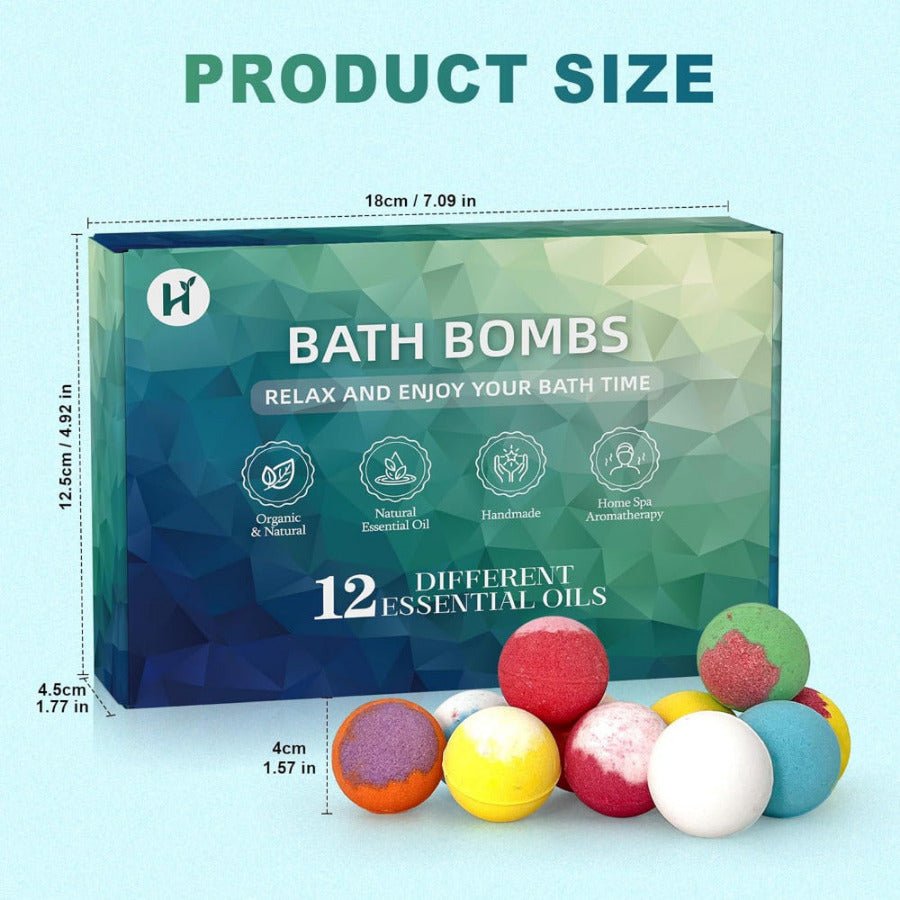 Bath Bomb Gift Set 12pc - BlooomiT