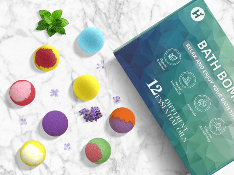 Bath Bomb Gift Set 12pc - BlooomiT