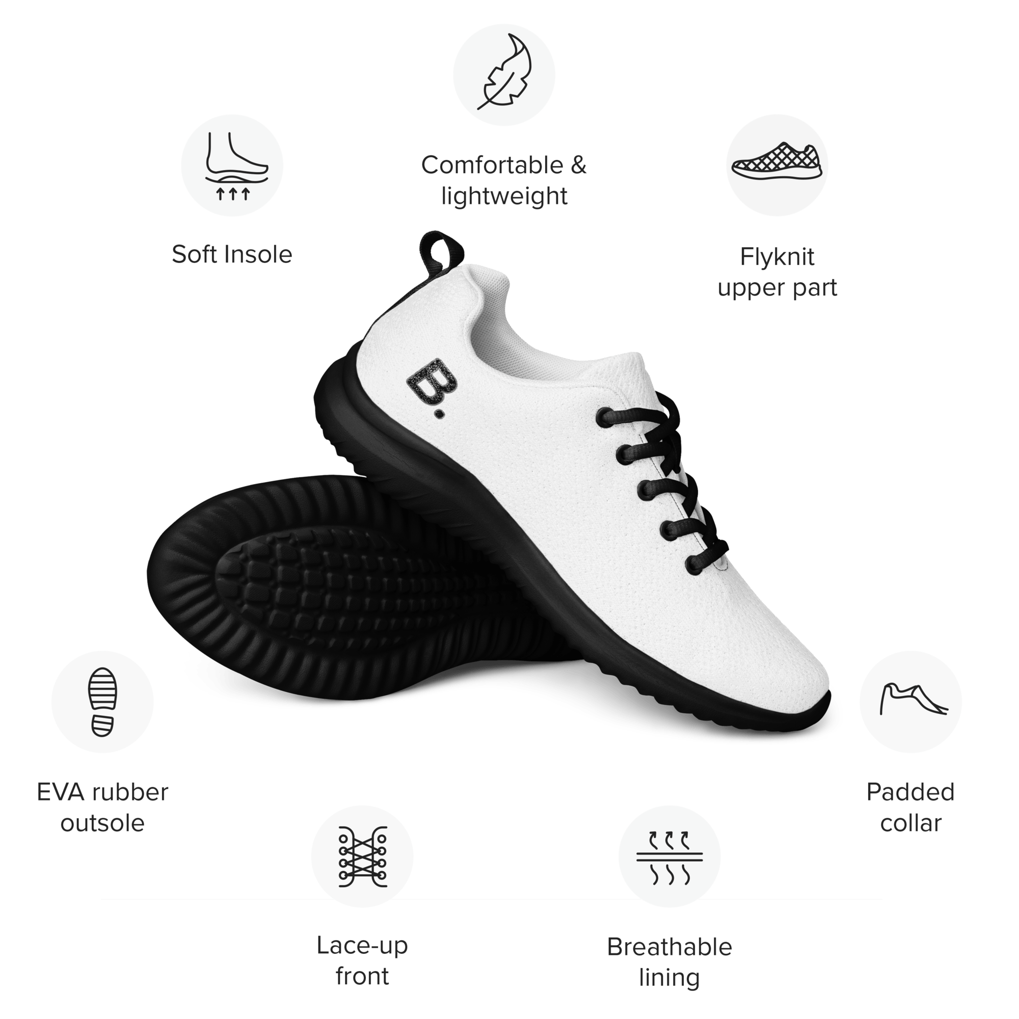 B.Athletic Men Shoes - BlooomiT