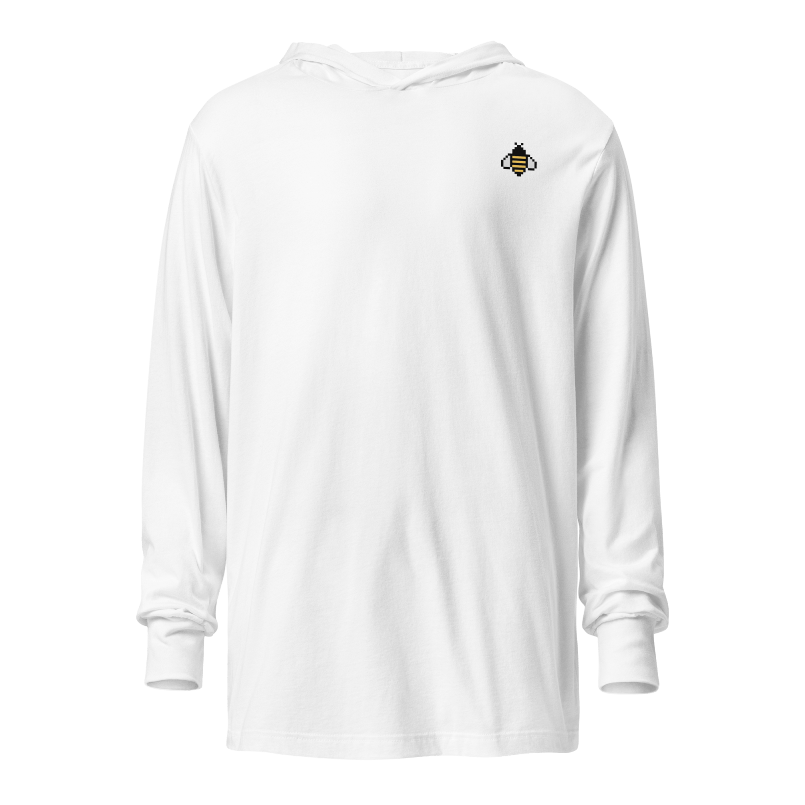 Bee Hooded Long Sleeve Tee - BlooomiT
