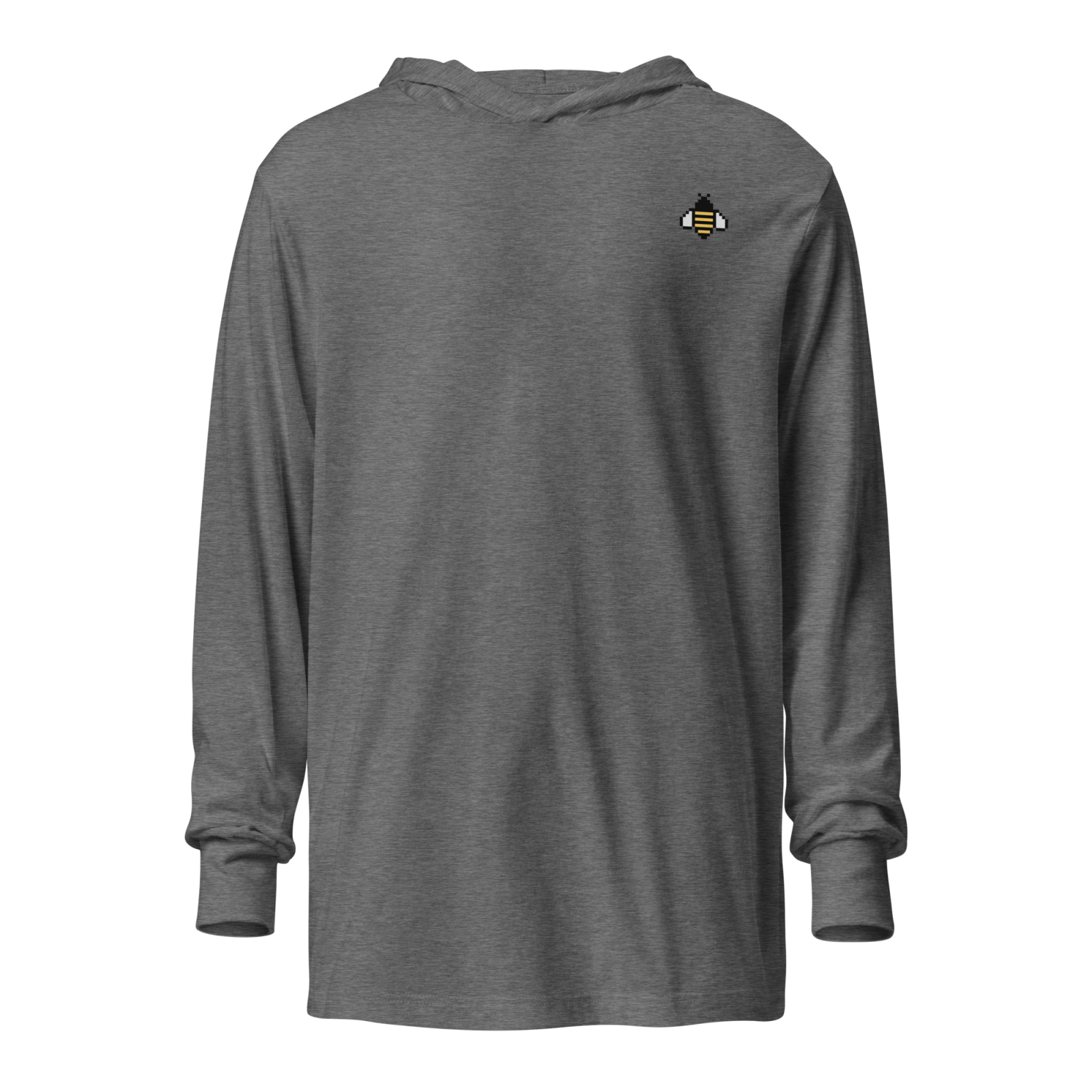 Bee Hooded Long Sleeve Tee - BlooomiT