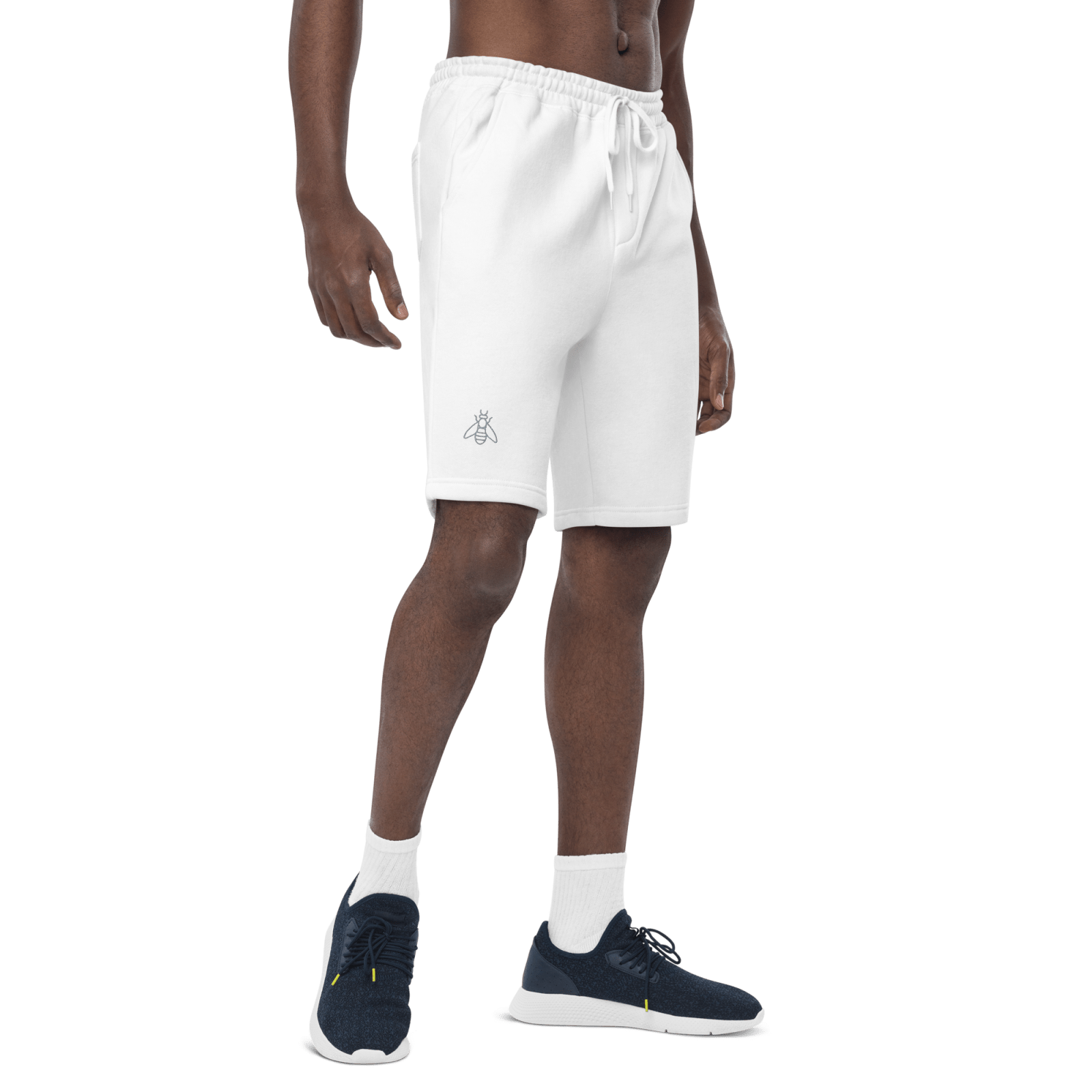 Bee Mens Fleece Shorts - BlooomiT