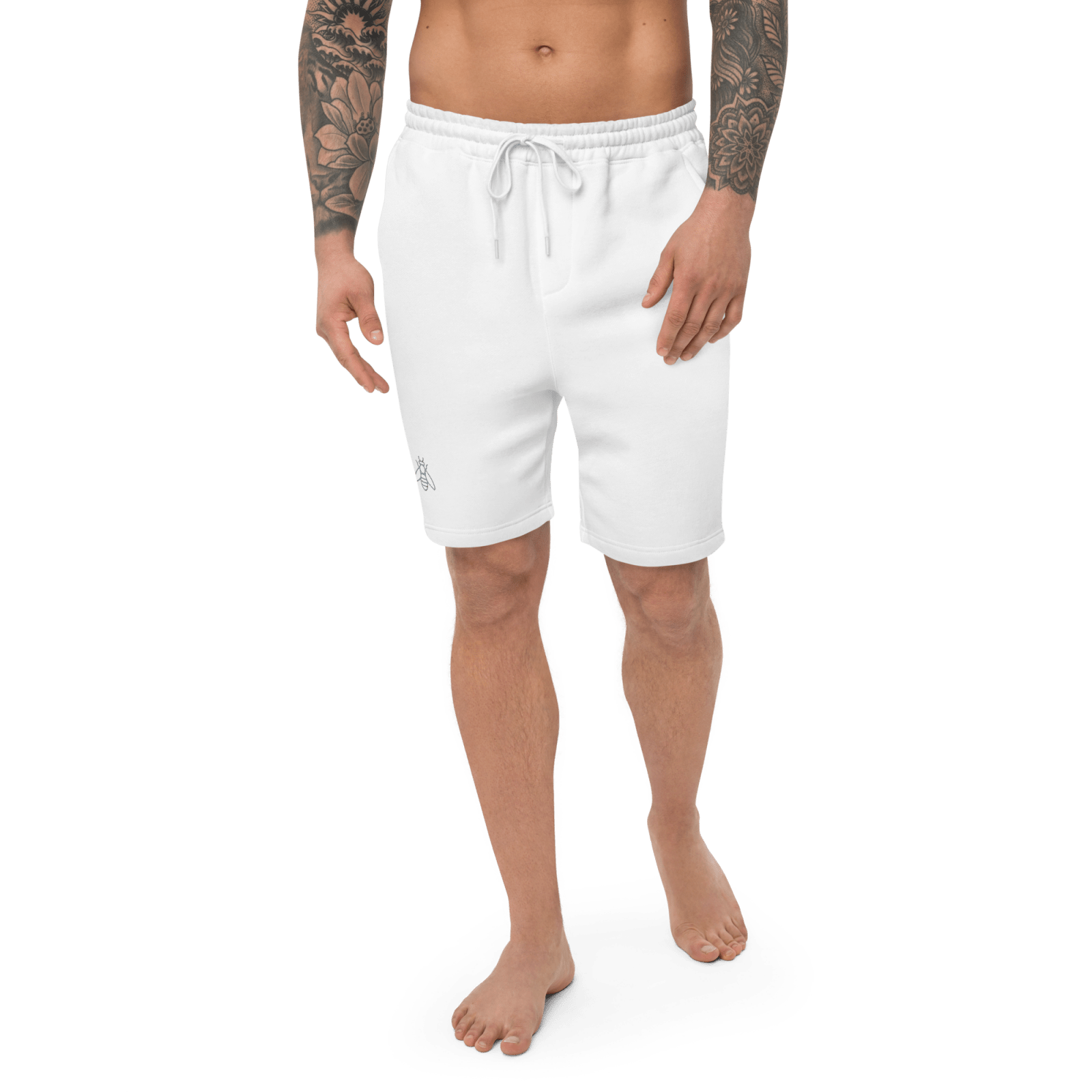 Bee Mens Fleece Shorts - BlooomiT
