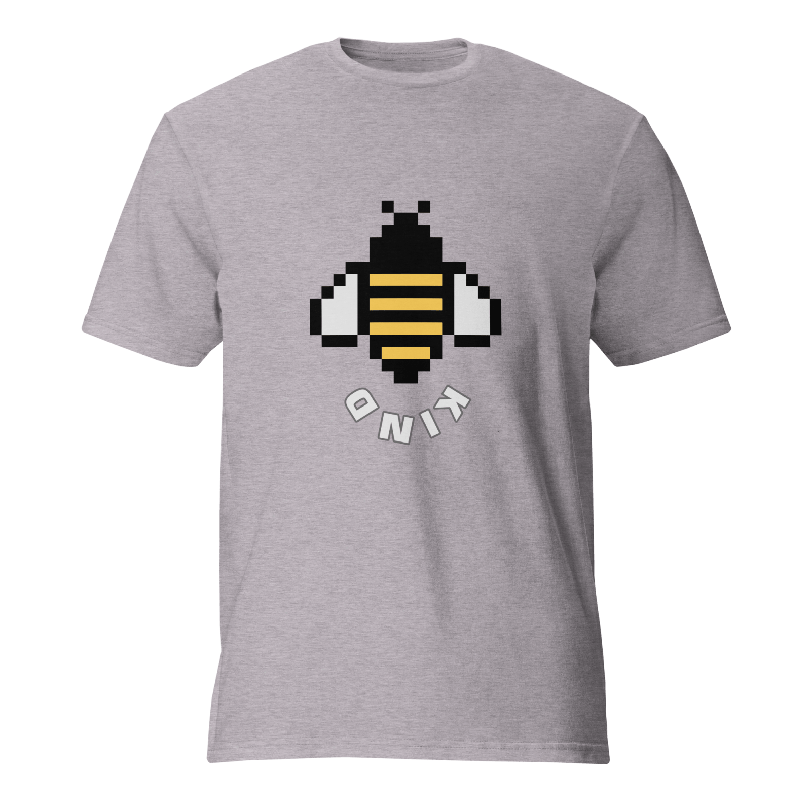 Bee Print Short - Sleeve T-Shirt - BlooomiT
