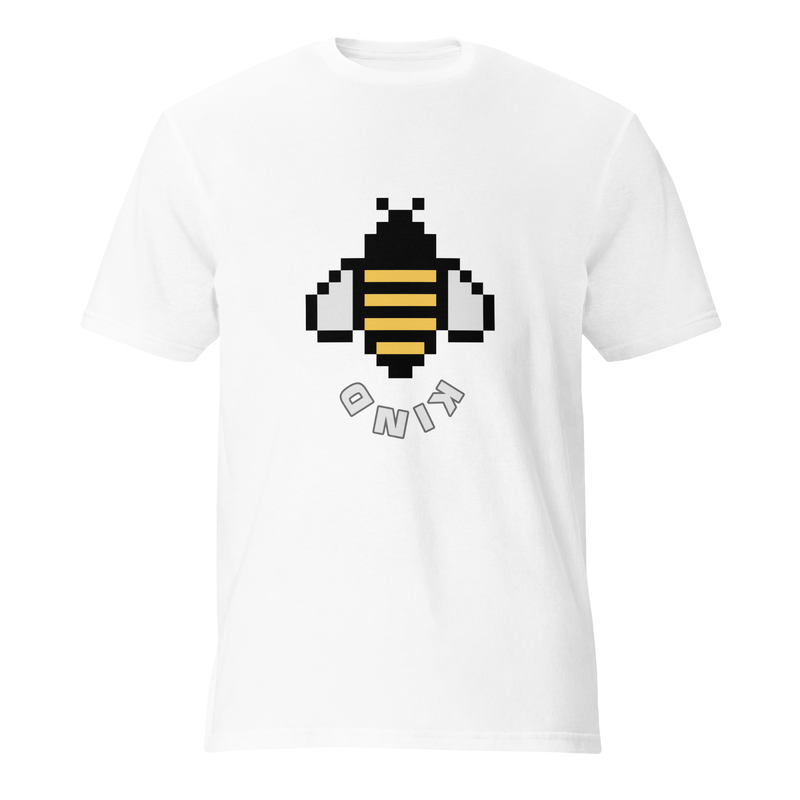Bee Print Short - Sleeve T-Shirt - BlooomiT