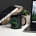 B.Glossy Black Mug - BlooomiT