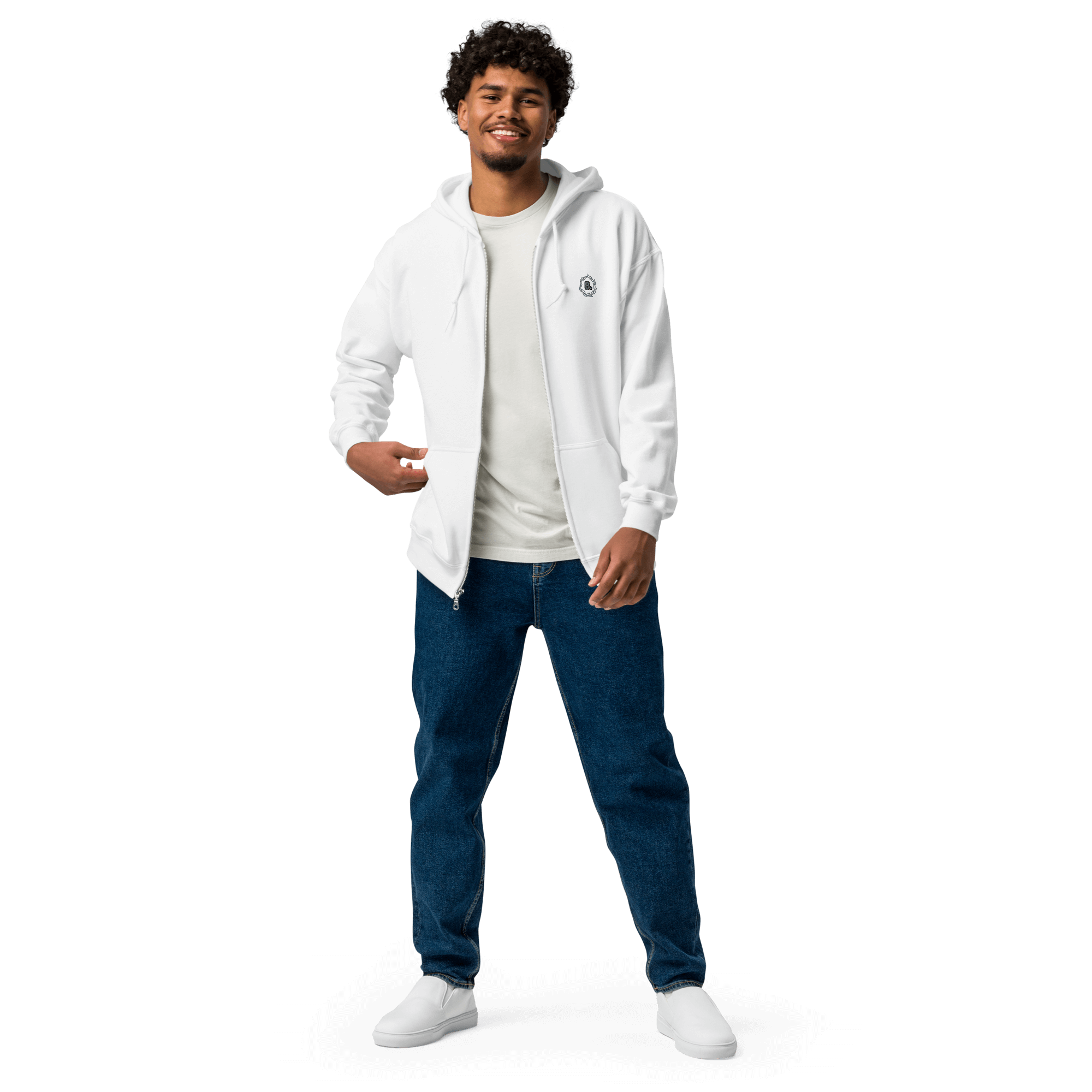 B.Heavy Zip Hoodie - BlooomiT