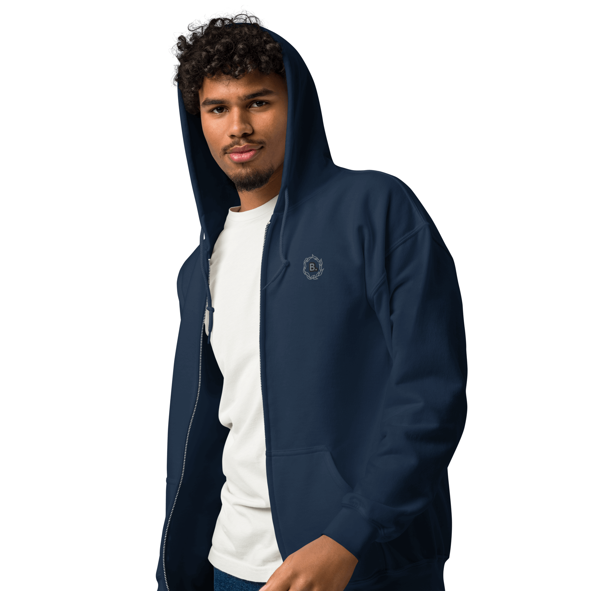 B.Heavy Zip Hoodie - BlooomiT