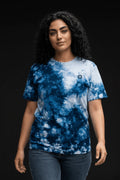 Model wearing BlooomiT Tie-Dye T-Shirt