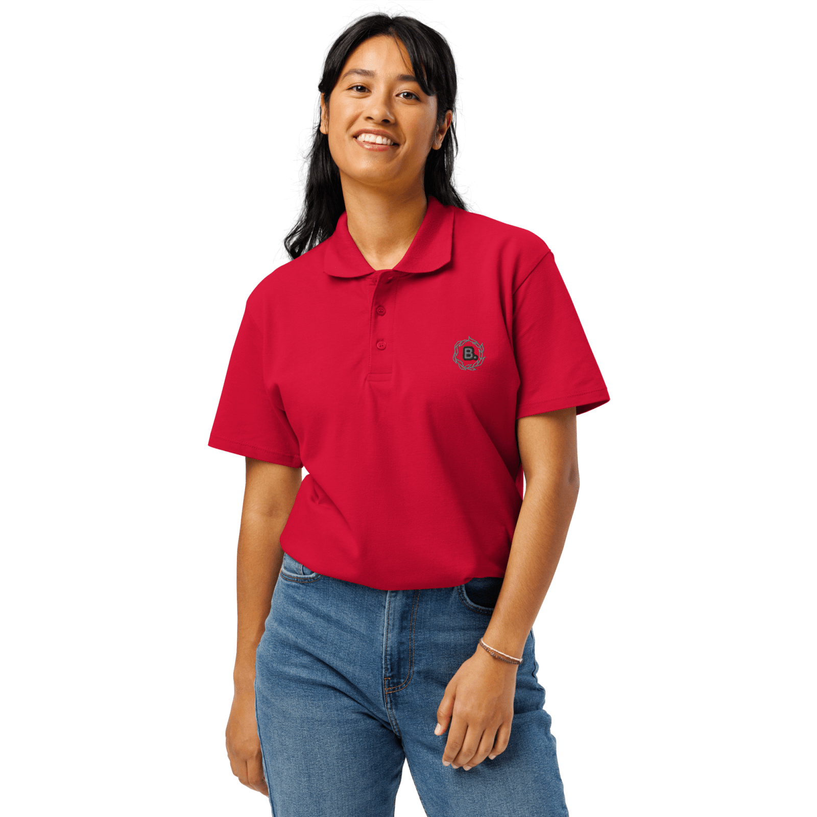 B.Premium Pique Polo Shirt - BlooomiT