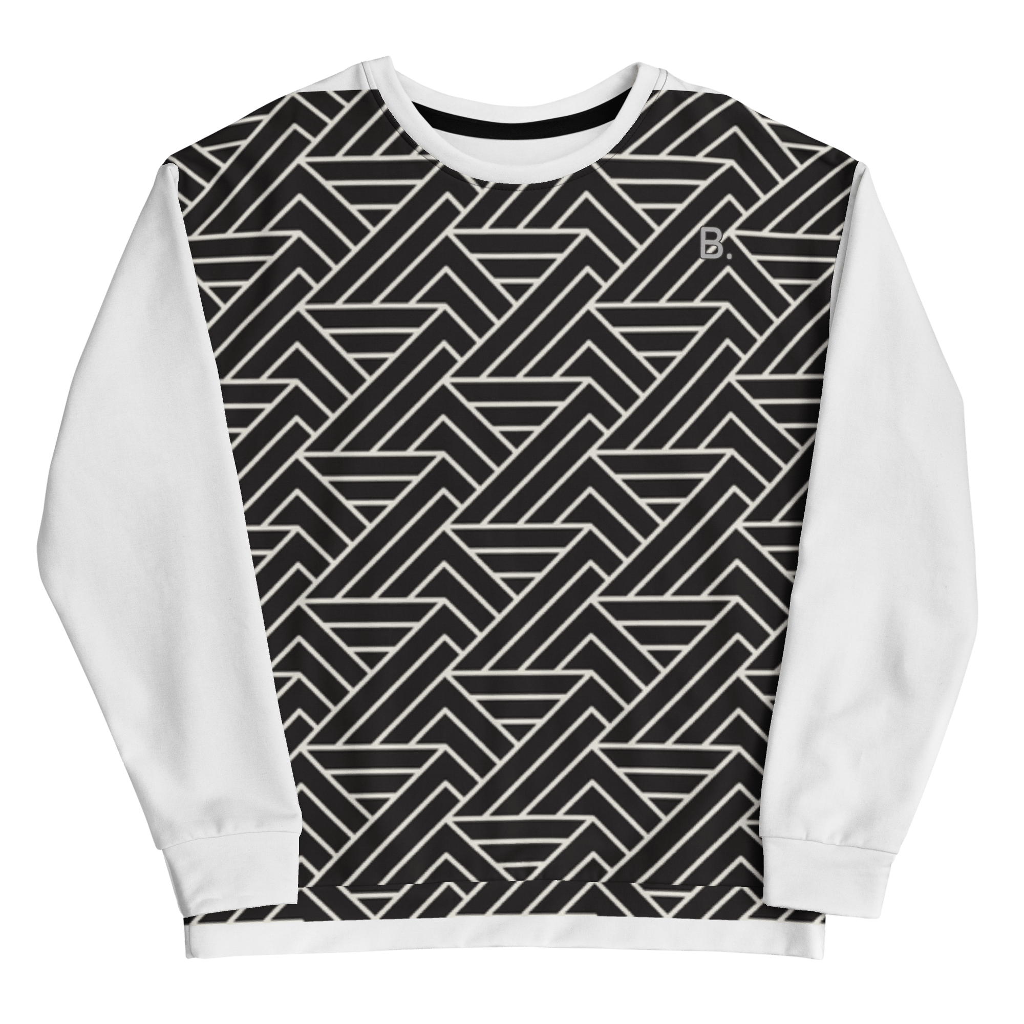 B.Printed Sweatshirt - BlooomiT