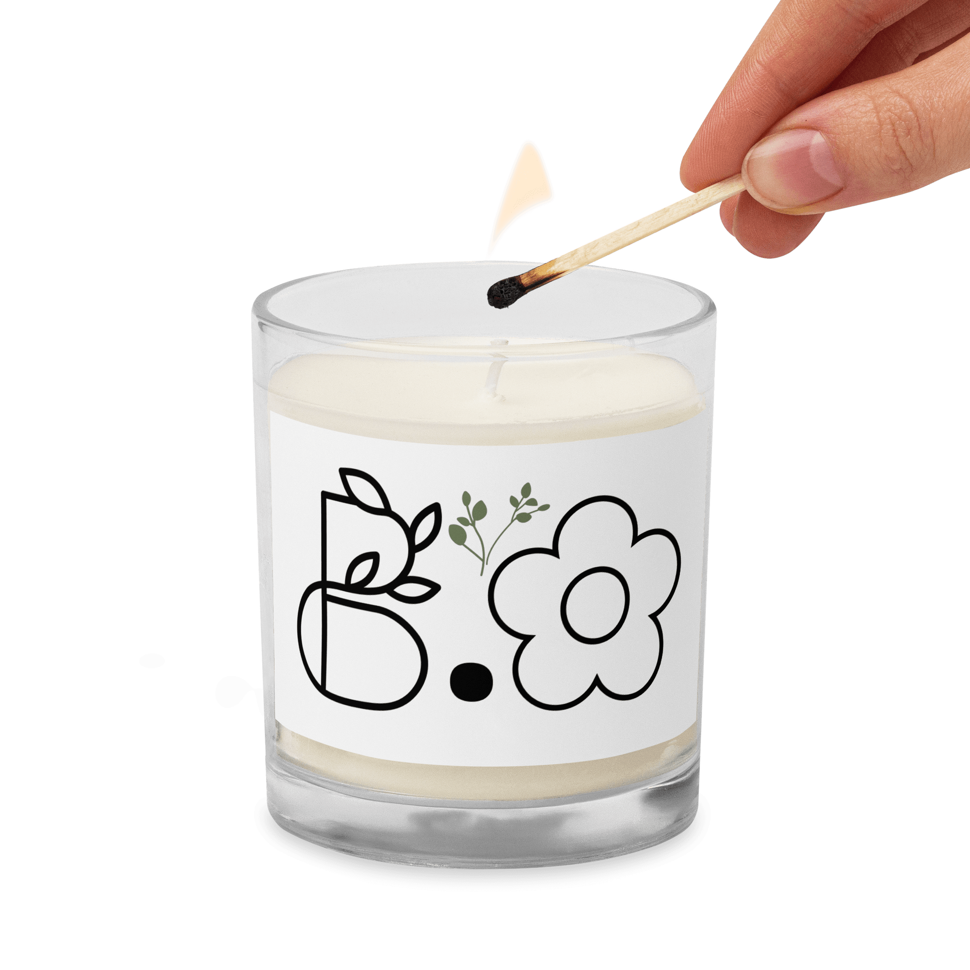 B.UnScented Candles - BlooomiT