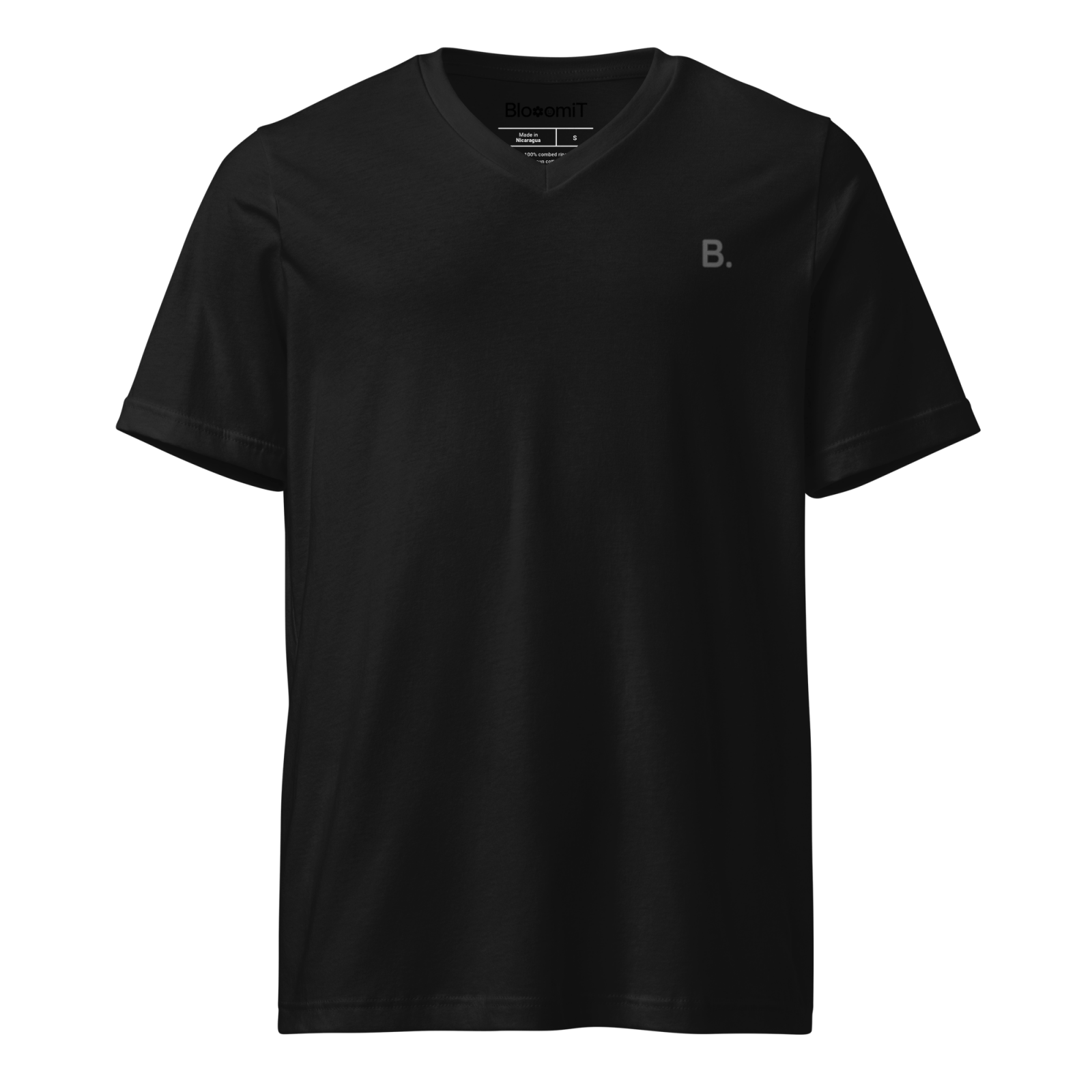 B.V - Neck T-Shirt - BlooomiT