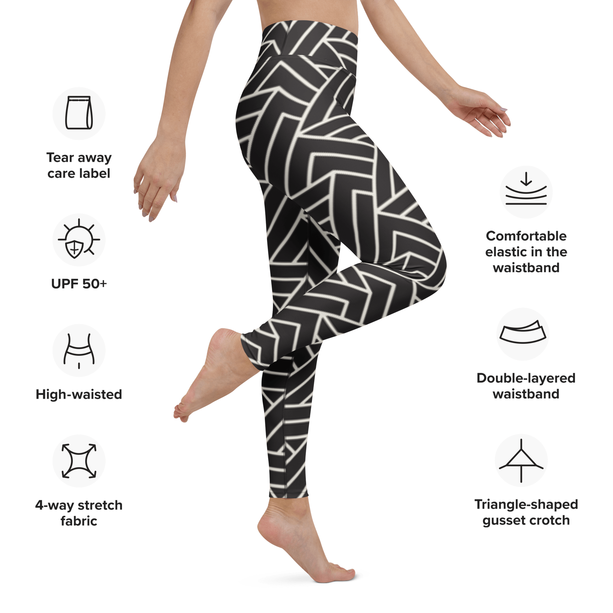 B.Yoga Print Leggings - BlooomiT