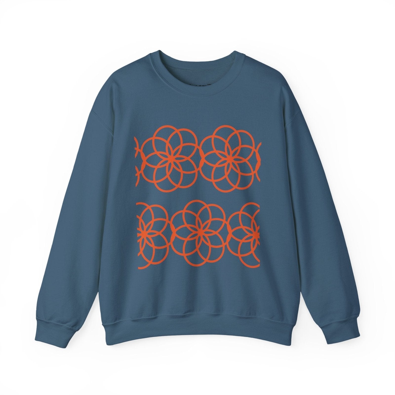 Crewneck Sweatshirt - Geometric Floral - BlooomiT