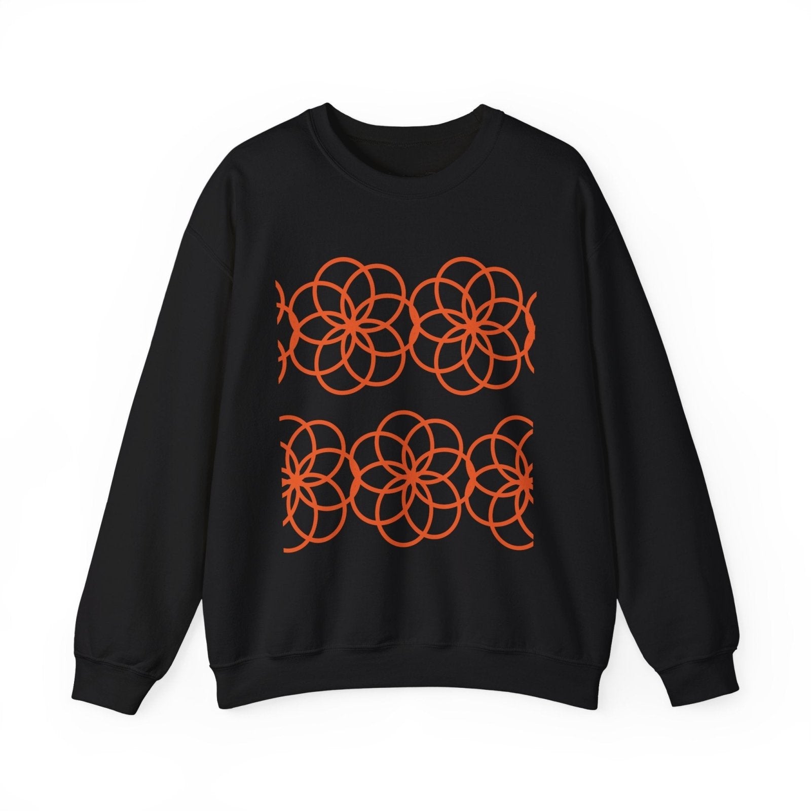 Crewneck Sweatshirt - Geometric Floral - BlooomiT