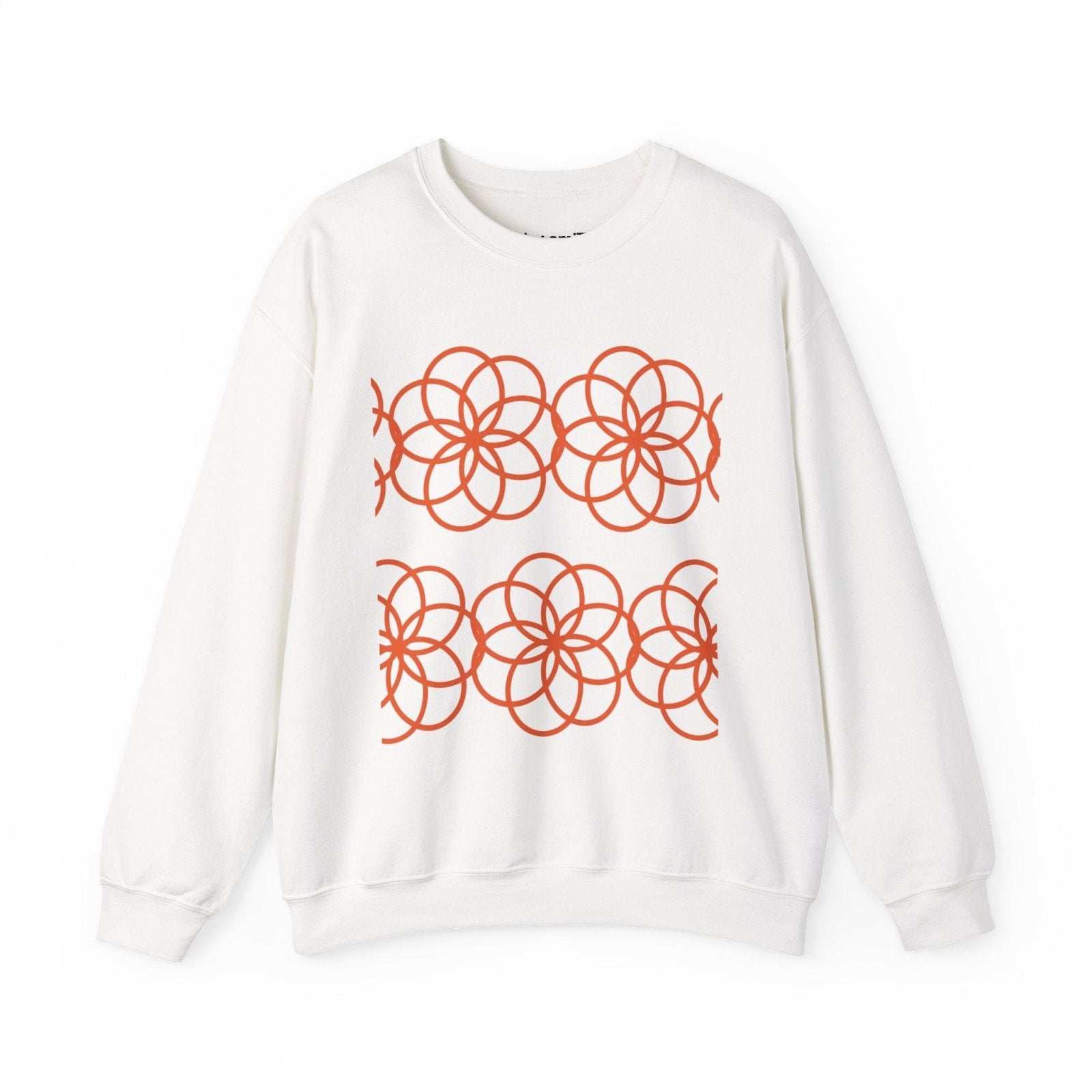 Crewneck Sweatshirt - Geometric Floral - BlooomiT