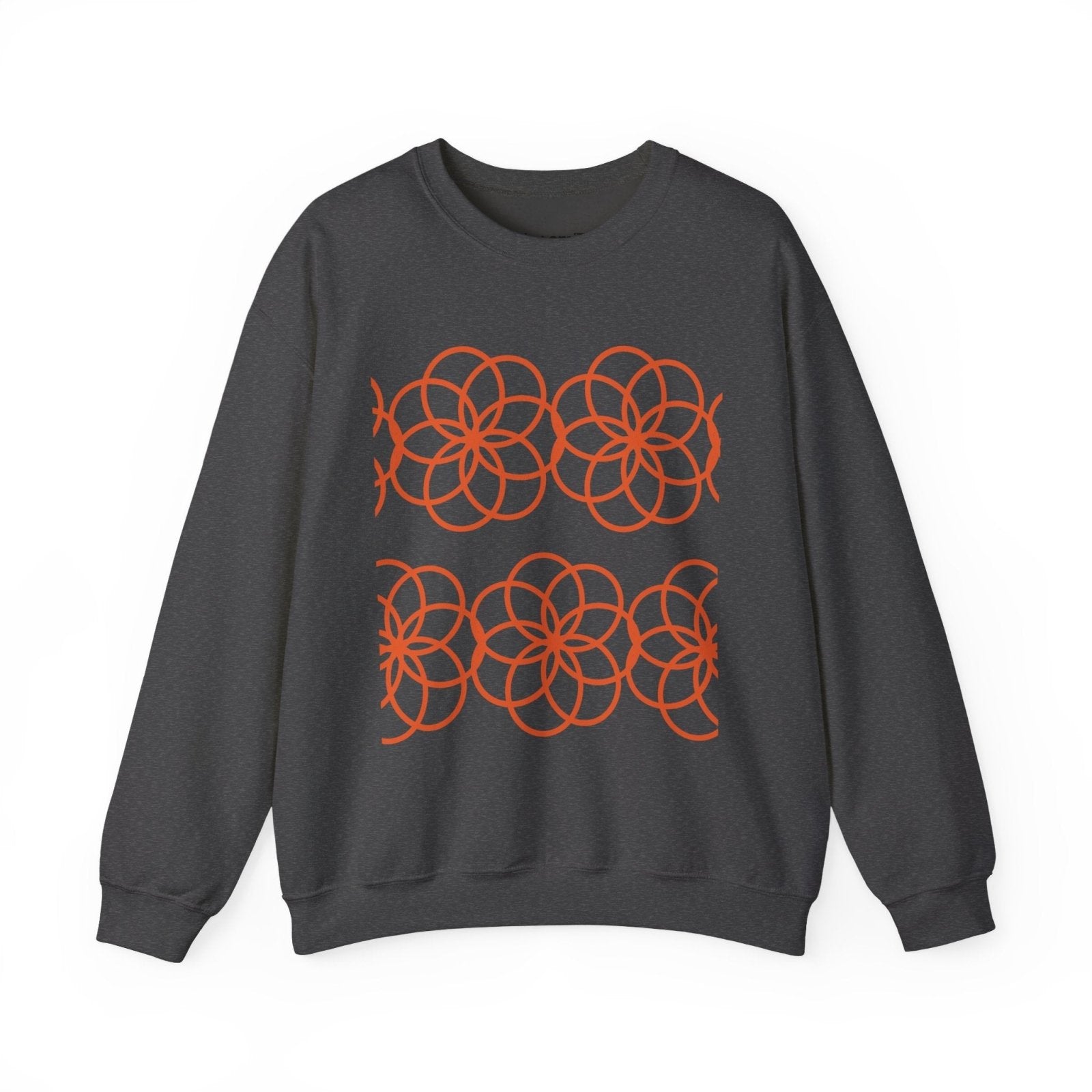 Crewneck Sweatshirt - Geometric Floral - BlooomiT