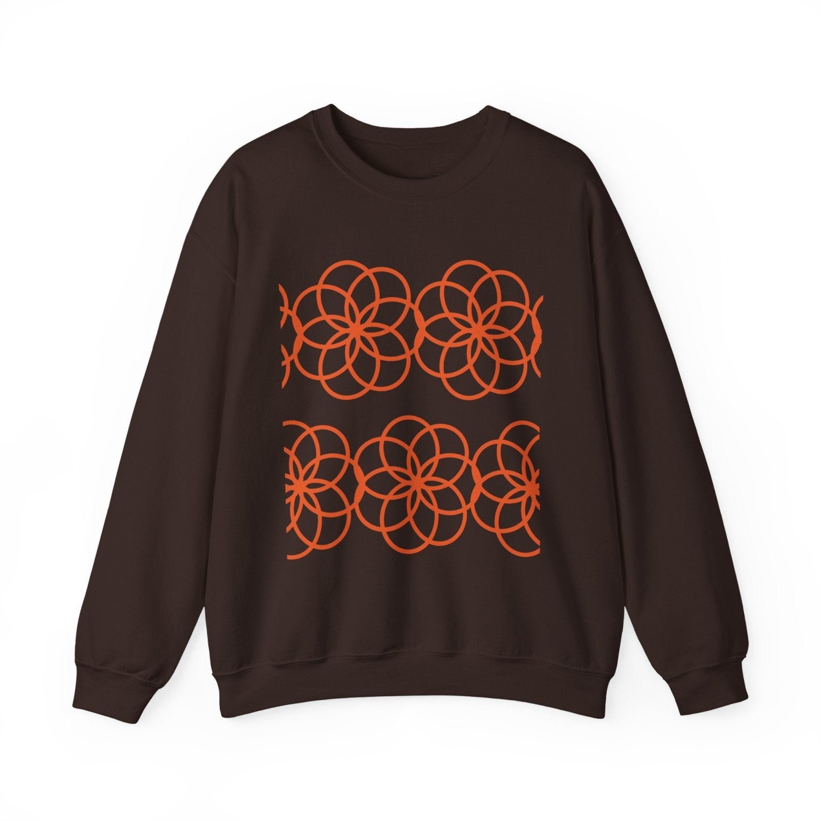 Crewneck Sweatshirt - Geometric Floral - BlooomiT