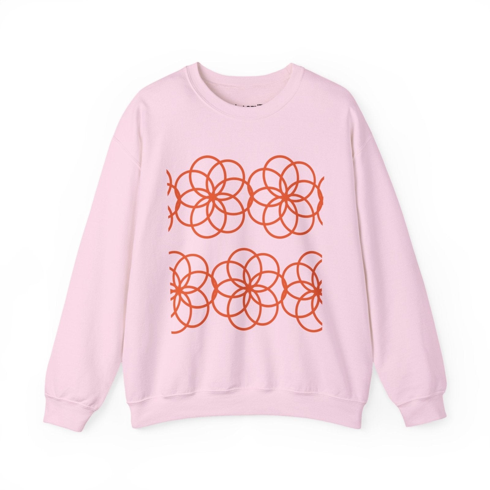 Crewneck Sweatshirt - Geometric Floral - BlooomiT