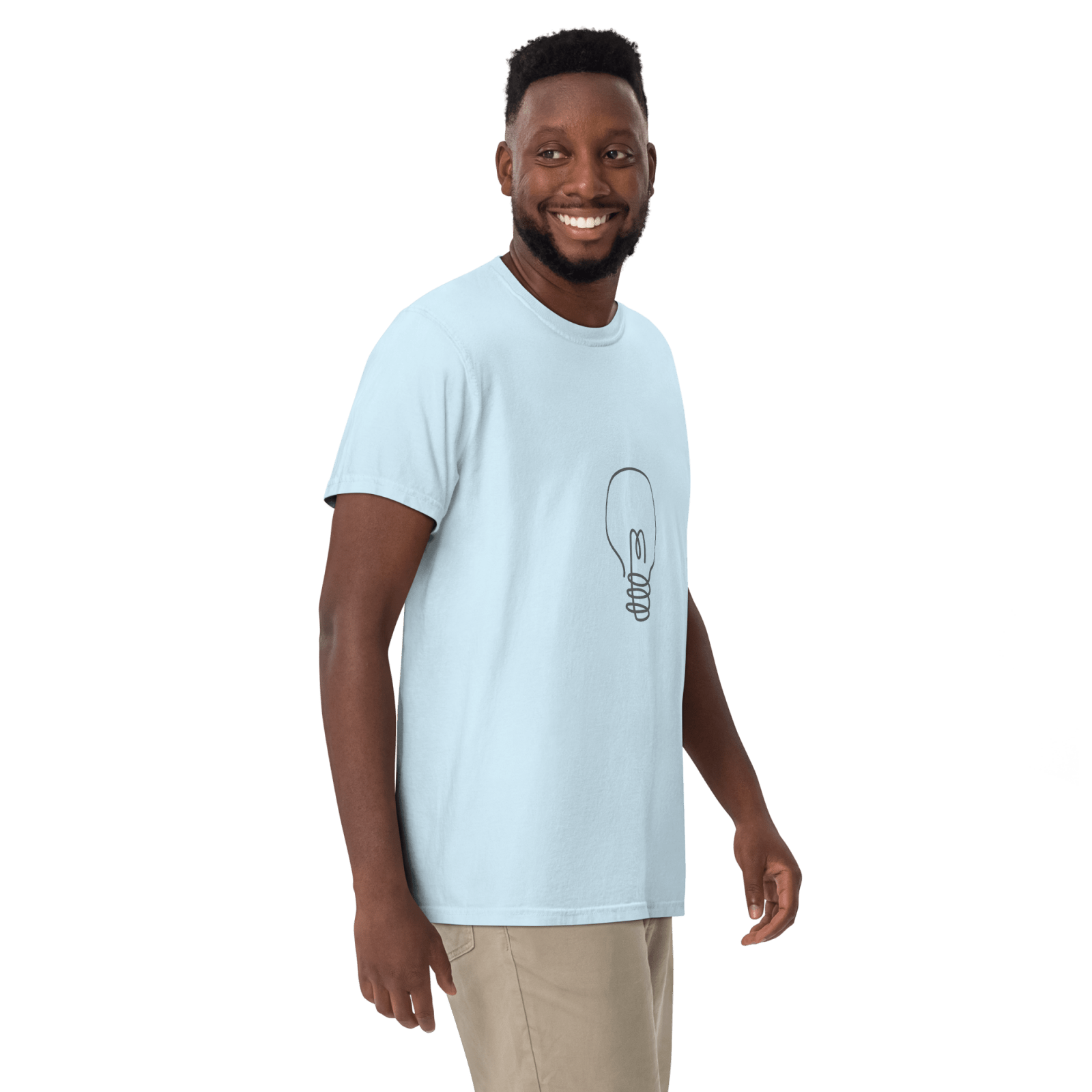 Dyed Fabric Heavy T-Shirt - BlooomiT