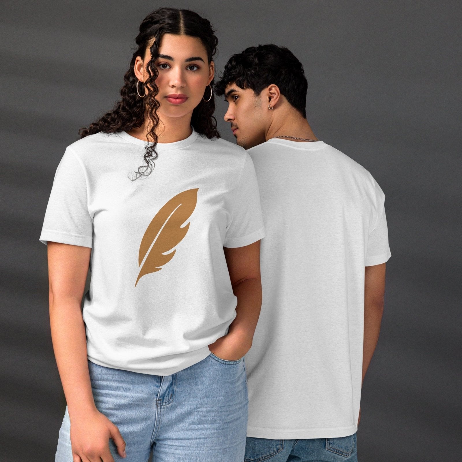 Feather Staple Eco T-shirt - BlooomiT