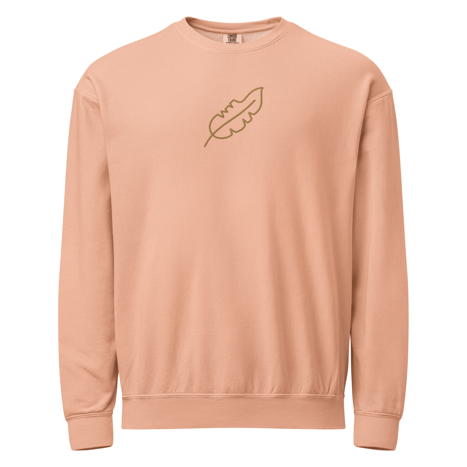 Garment - Dyed Feather Fleece Sweatshirt - BlooomiT